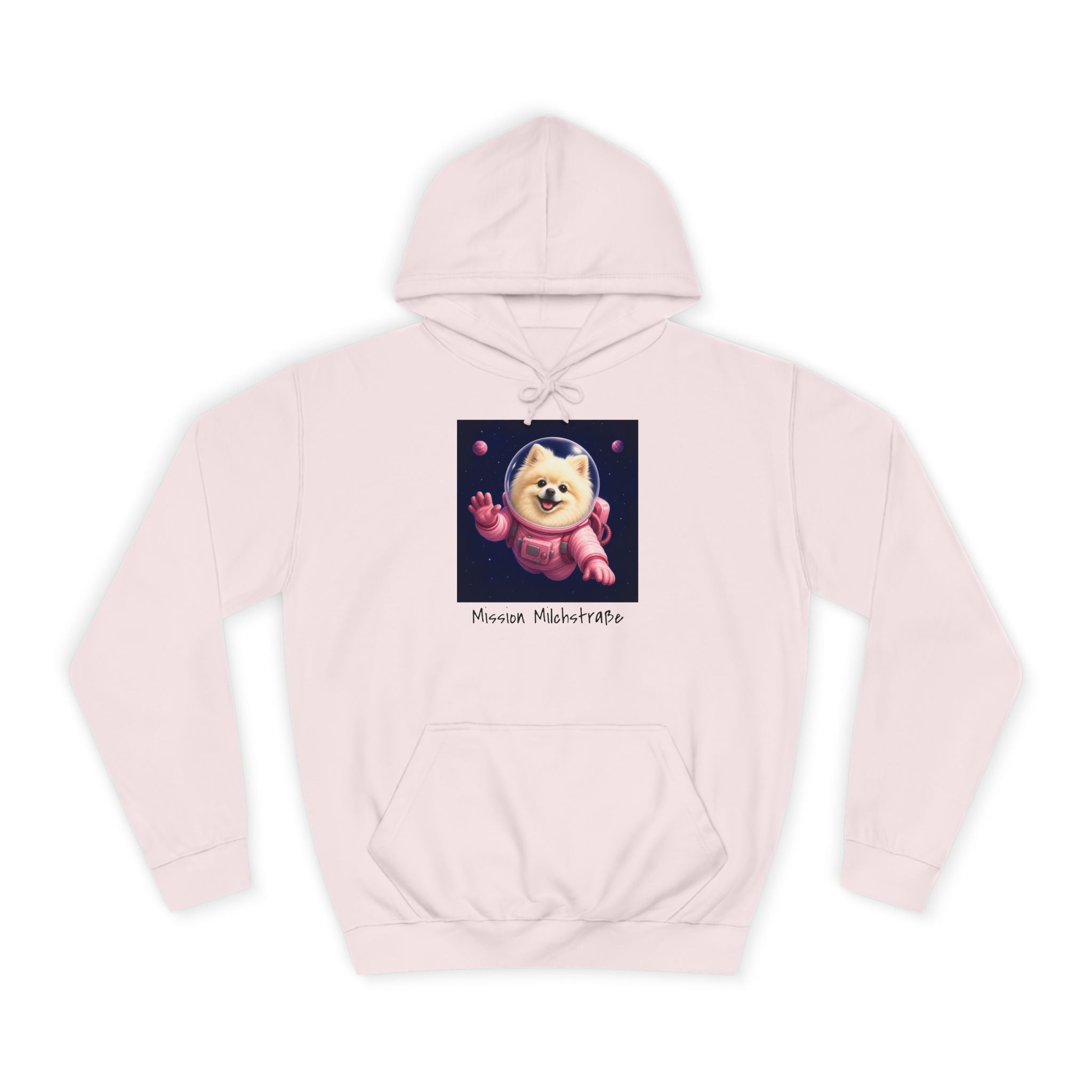Personalisierter Unisex Hoodie mit Haustier – Astronaut