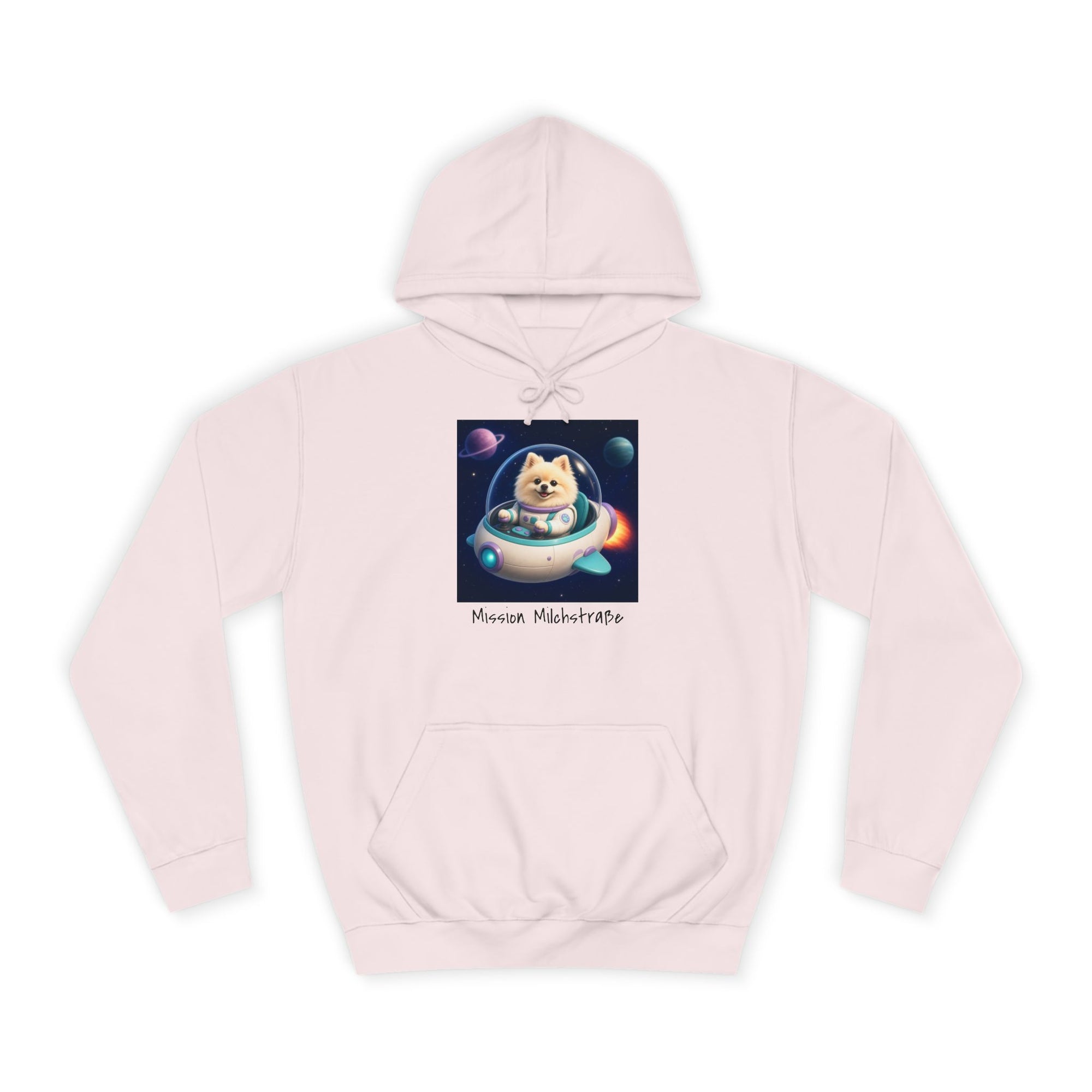 Personalisierter Unisex Hoodie mit Haustier – Spaceship