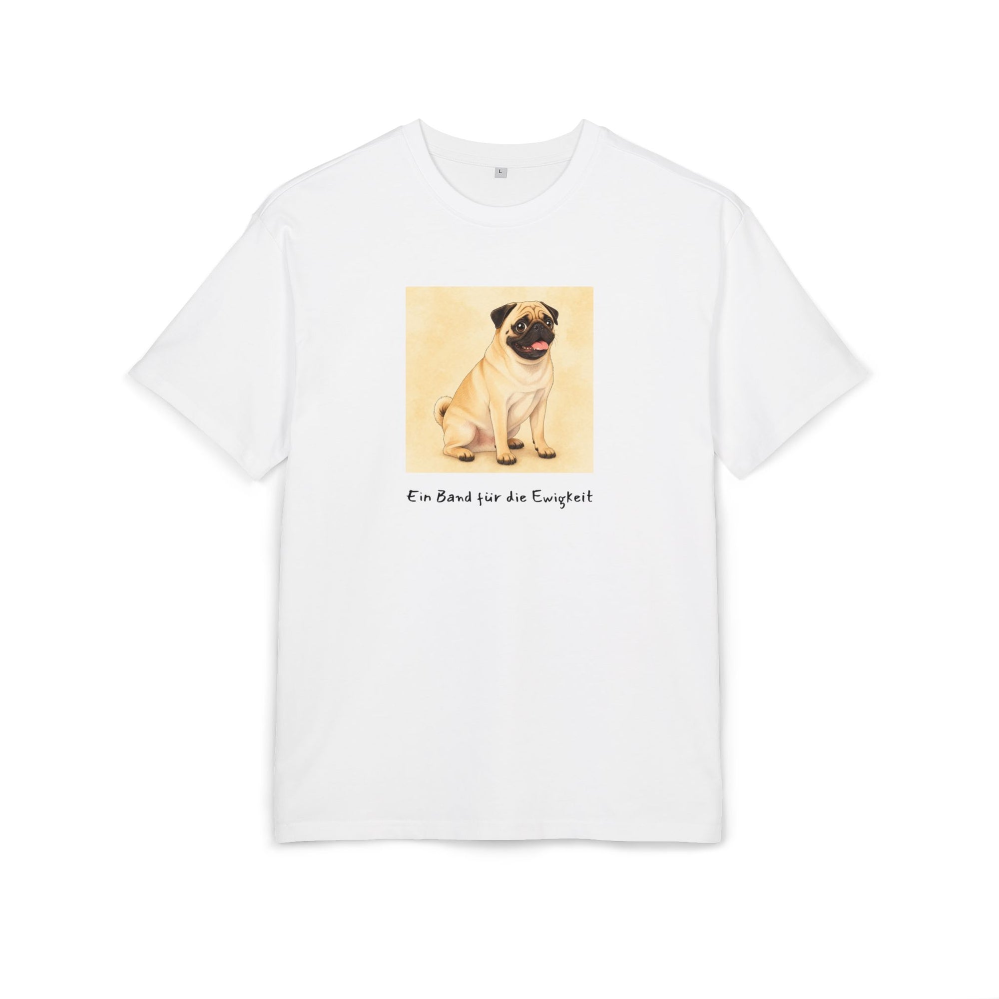 Personalisiertes Oversized Unisex T-Shirt mit Haustier – Manga