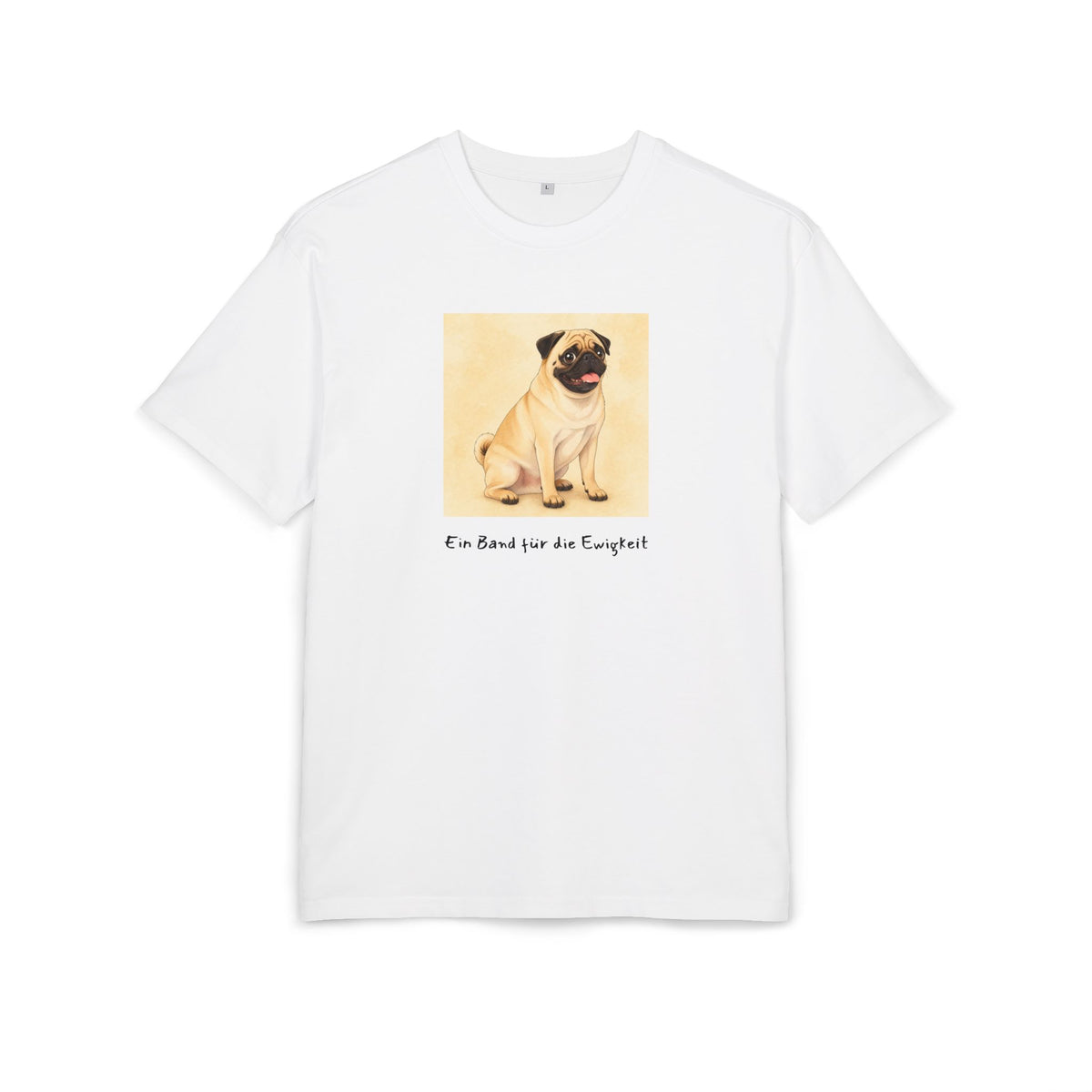 Personalisiertes Oversized Unisex T-Shirt mit Haustier – Manga