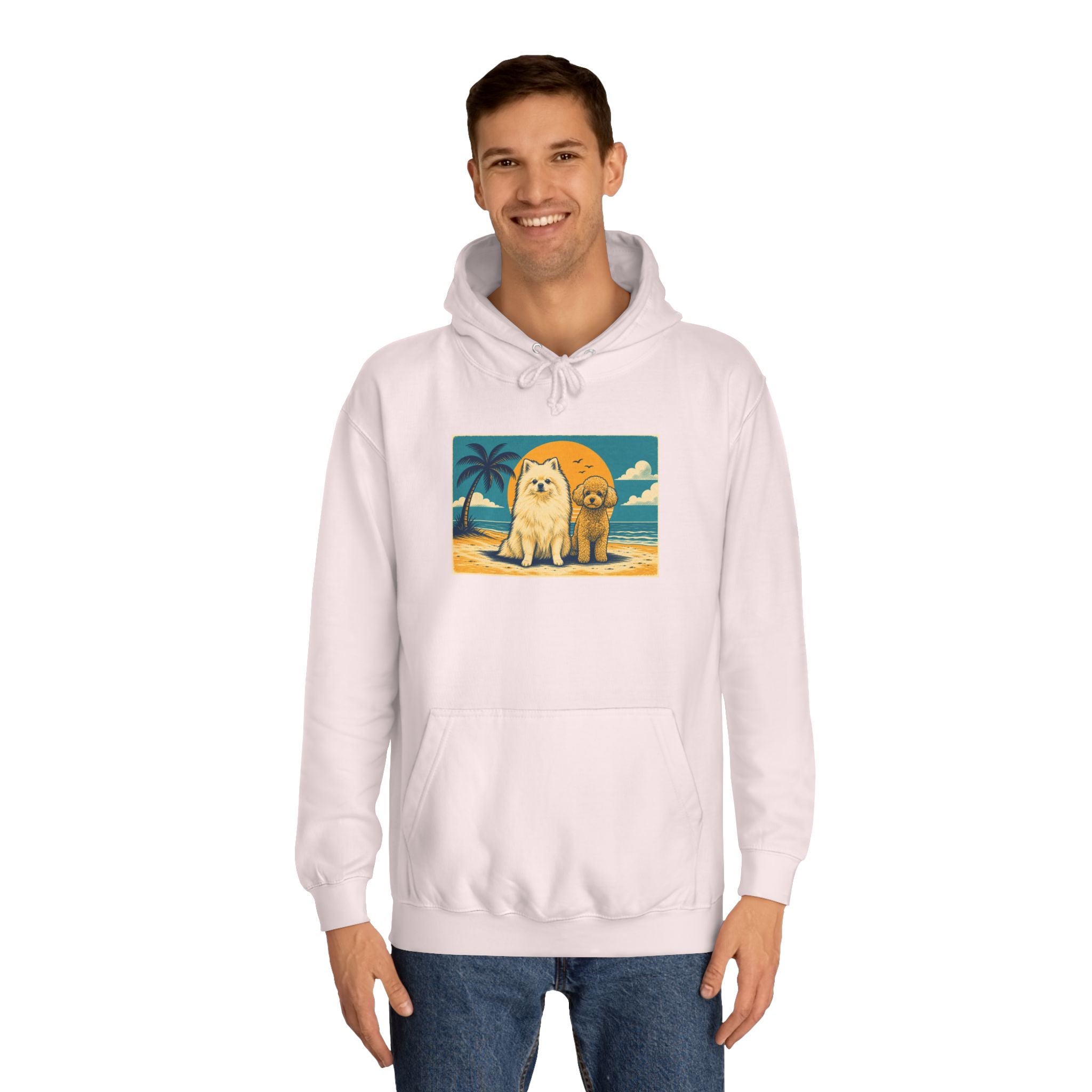Personalisierter Unisex Hoodie mit Haustier – Summer Vibes