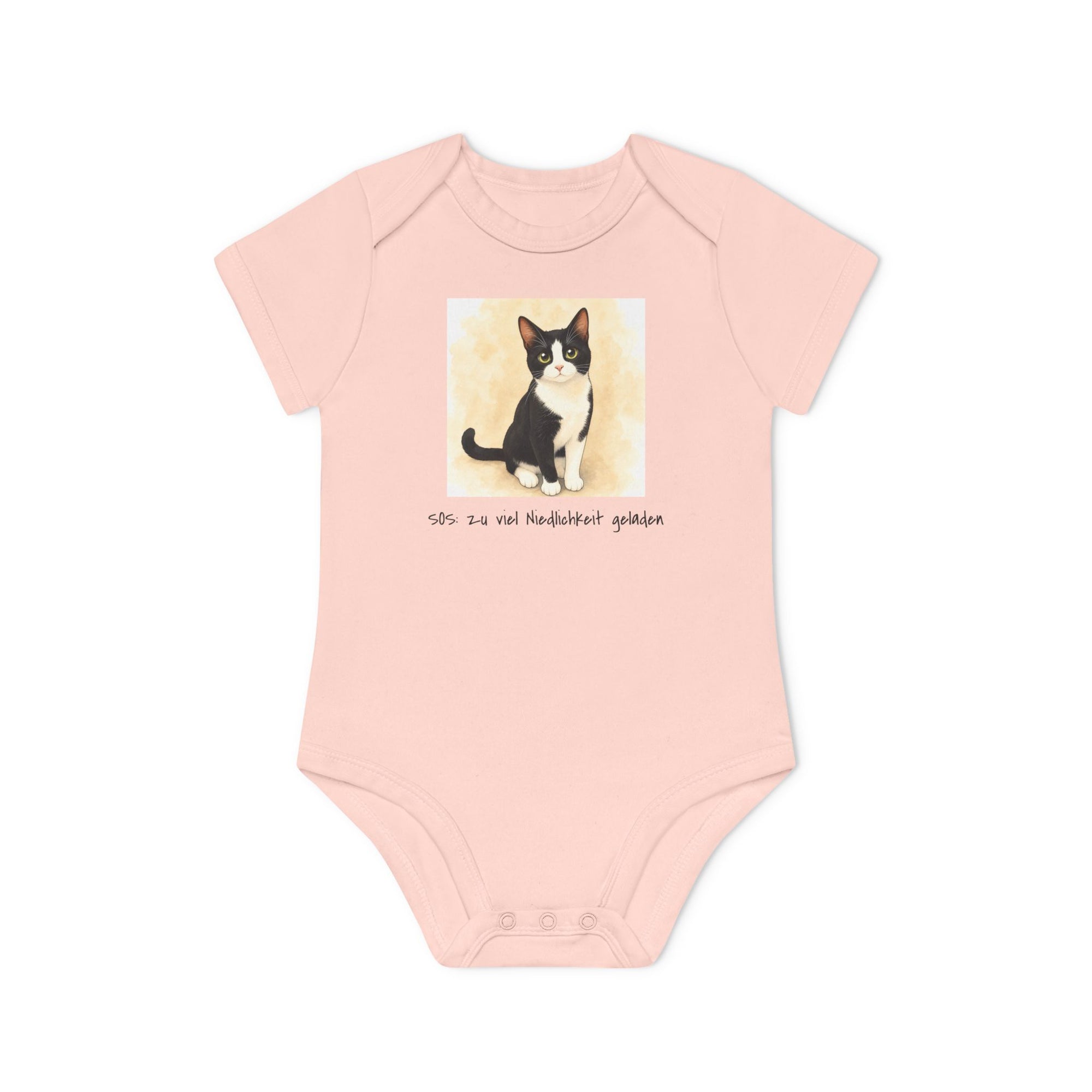 Personalisierter Baby-Body kurzarm Bio Baumwolle – Manga