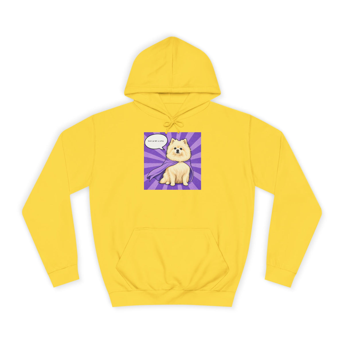 Personalisierter Unisex Hoodie mit Haustier – Hero