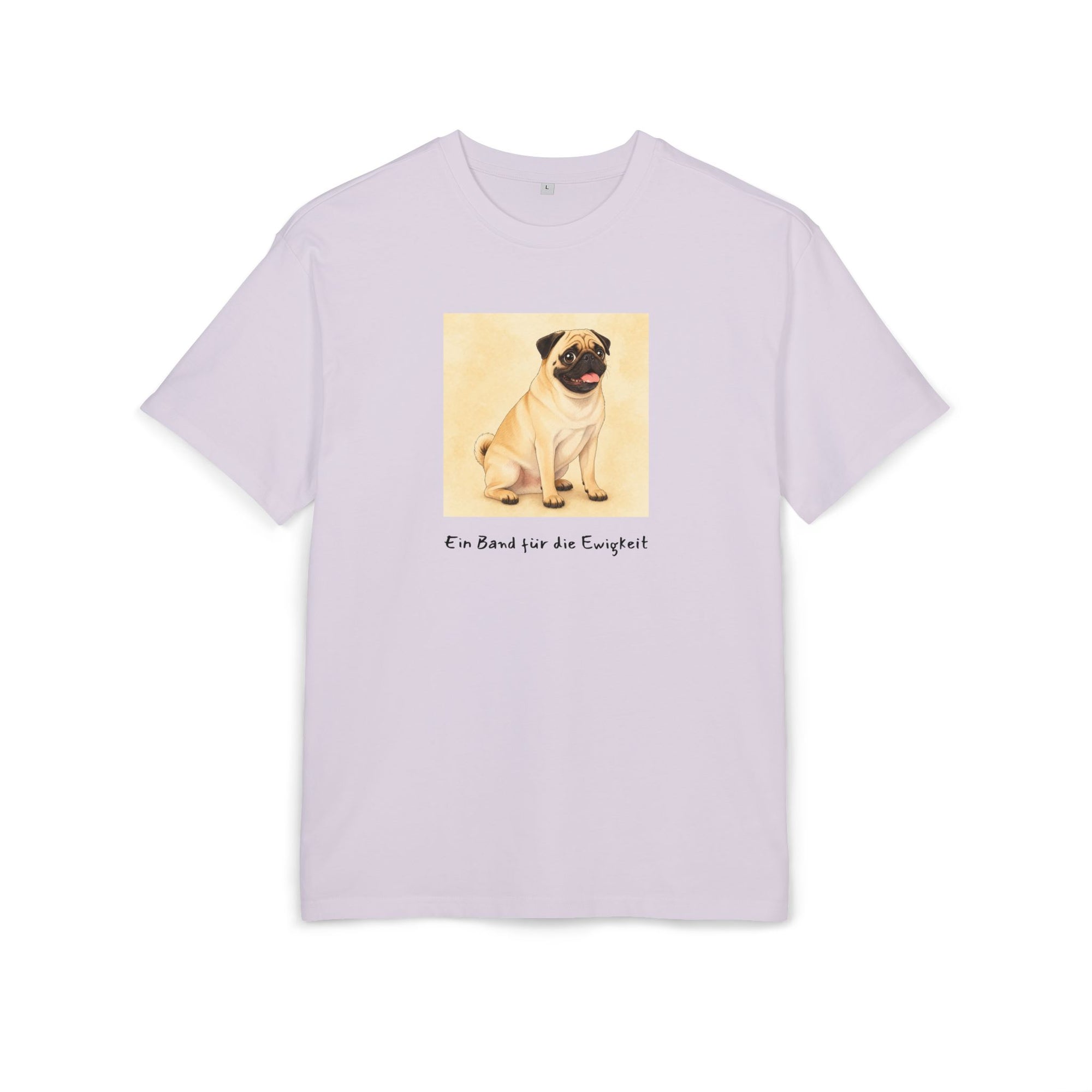 Personalisiertes Oversized Unisex T-Shirt mit Haustier – Manga