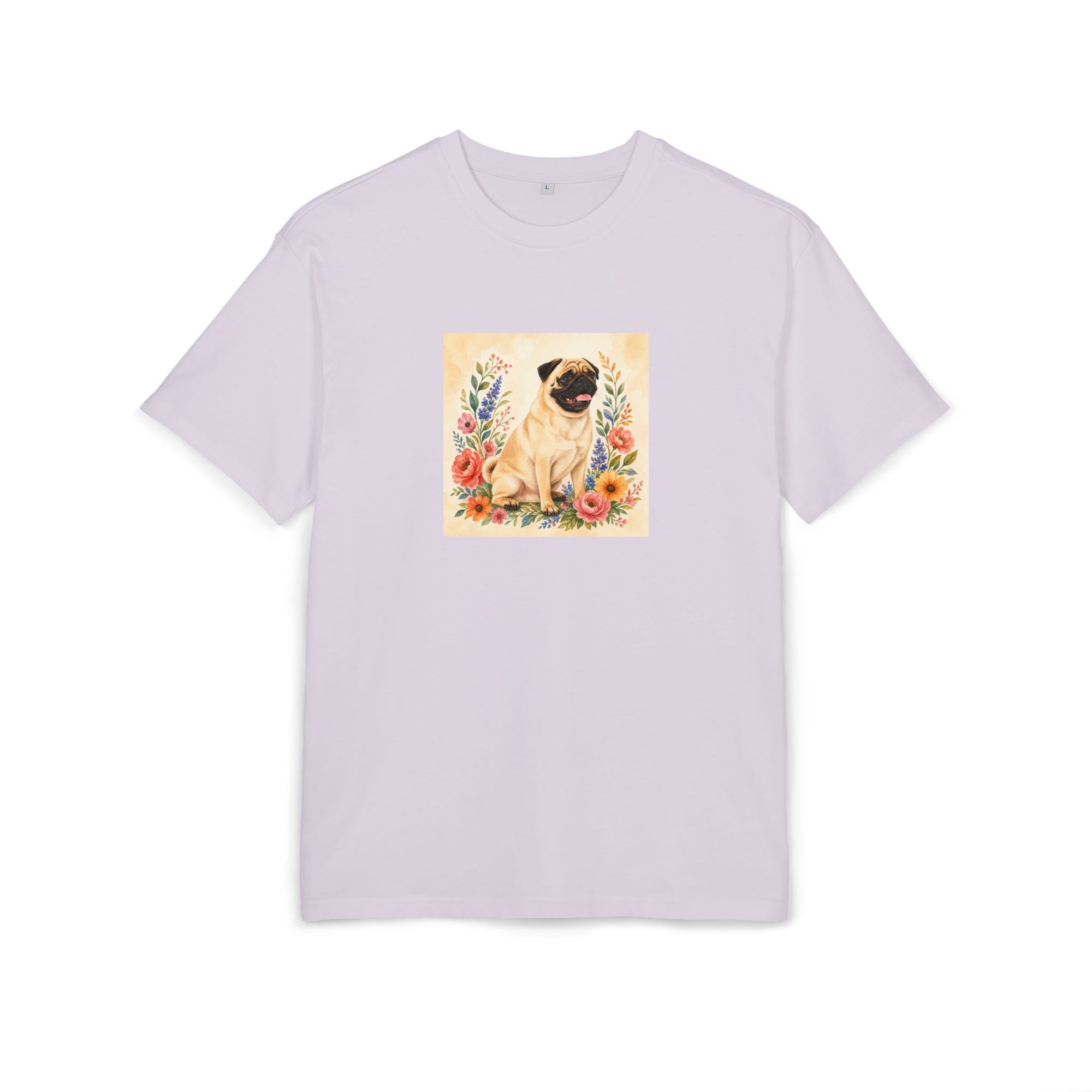Personalisiertes Oversized Unisex T-Shirt mit Haustier – Flora & Fauna
