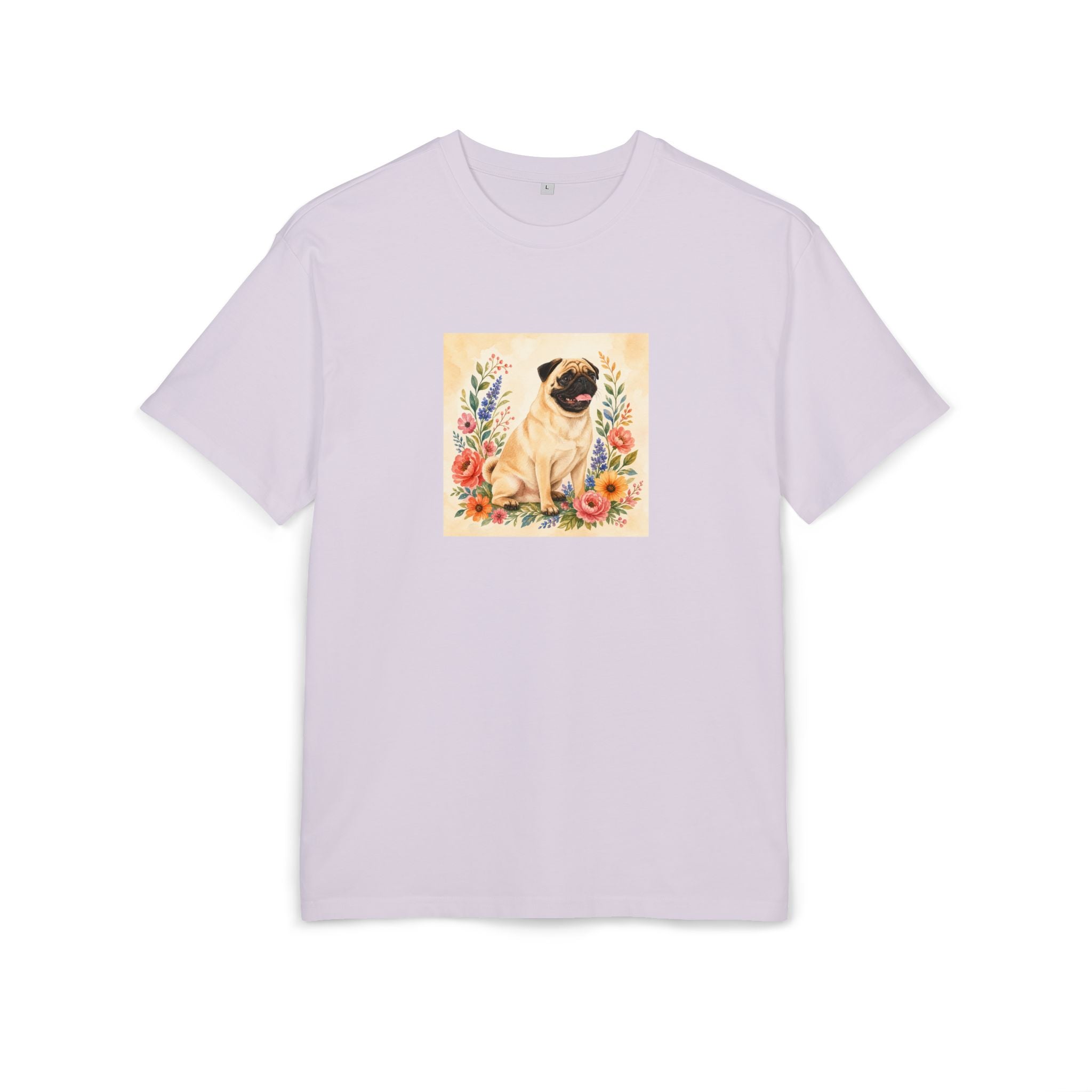 Personalisiertes Oversized Unisex T-Shirt mit Haustier – Flora & Fauna