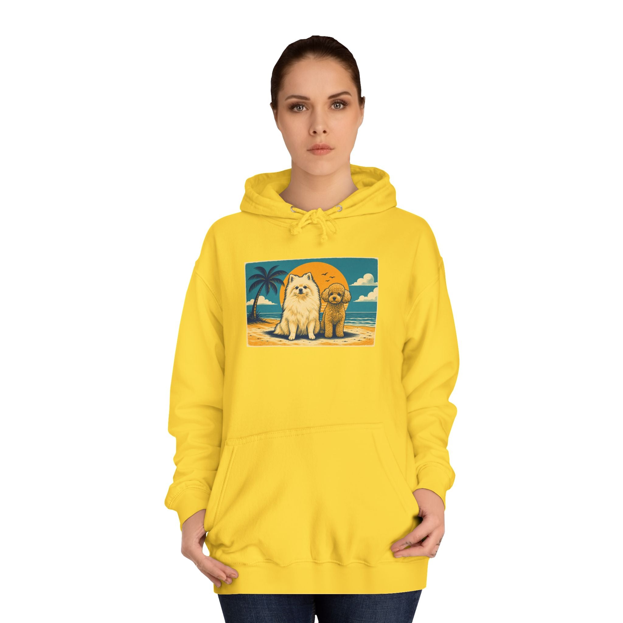 Personalisierter Unisex Hoodie mit Haustier – Summer Vibes