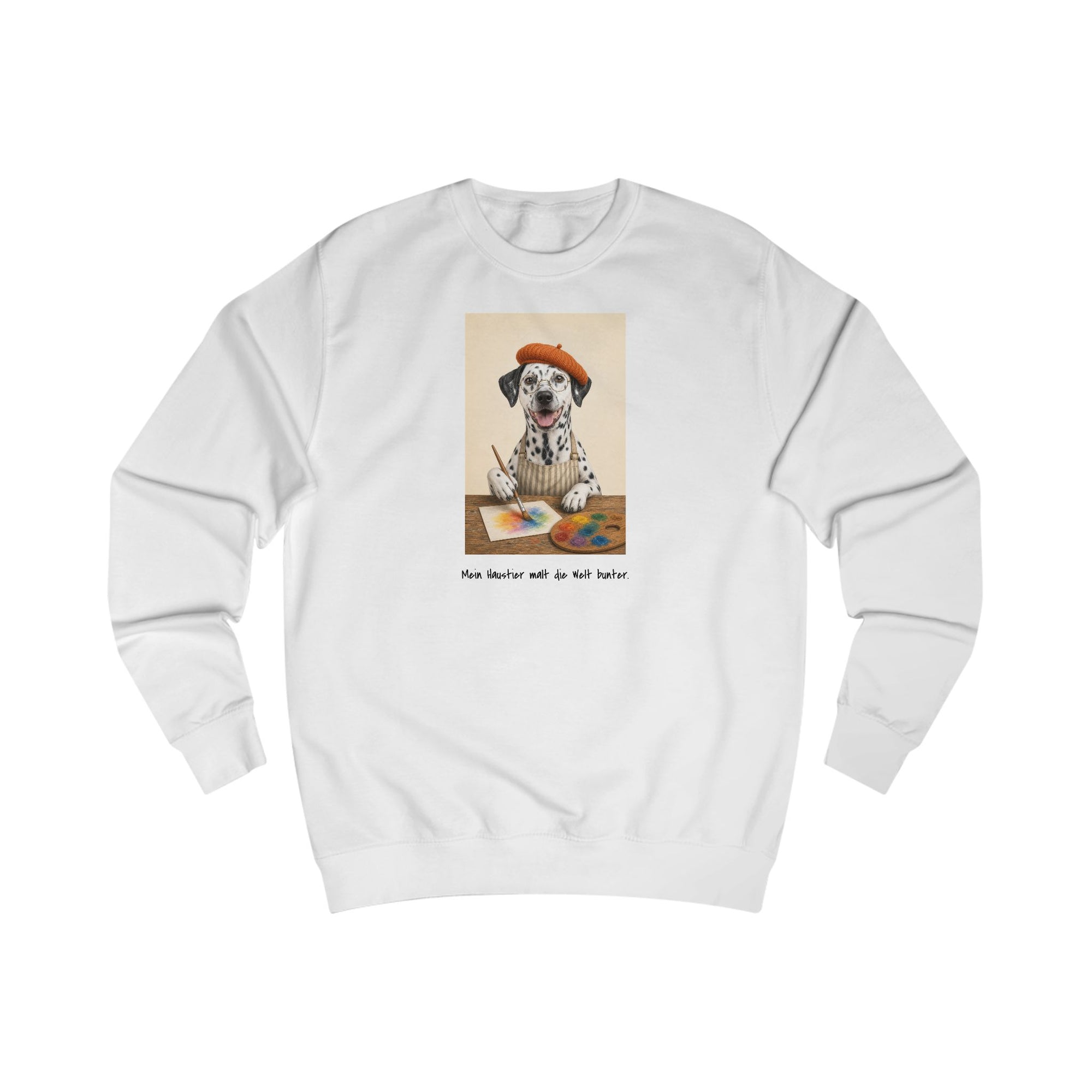 Personalisiertes Sweatshirt mit Haustier – The Artist