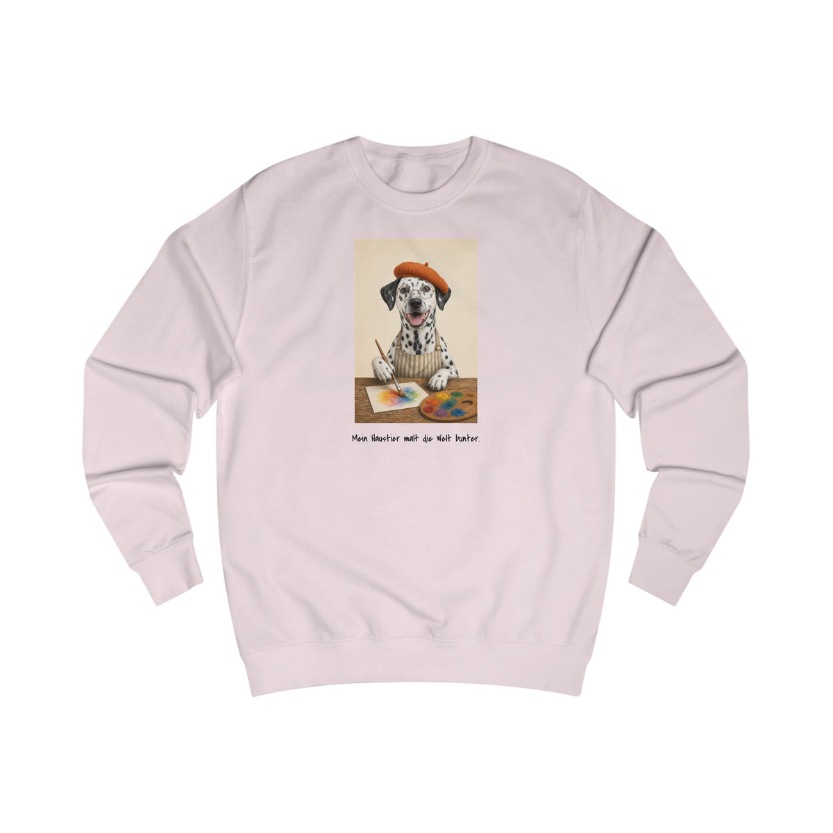 Personalisiertes Sweatshirt mit Haustier – The Artist