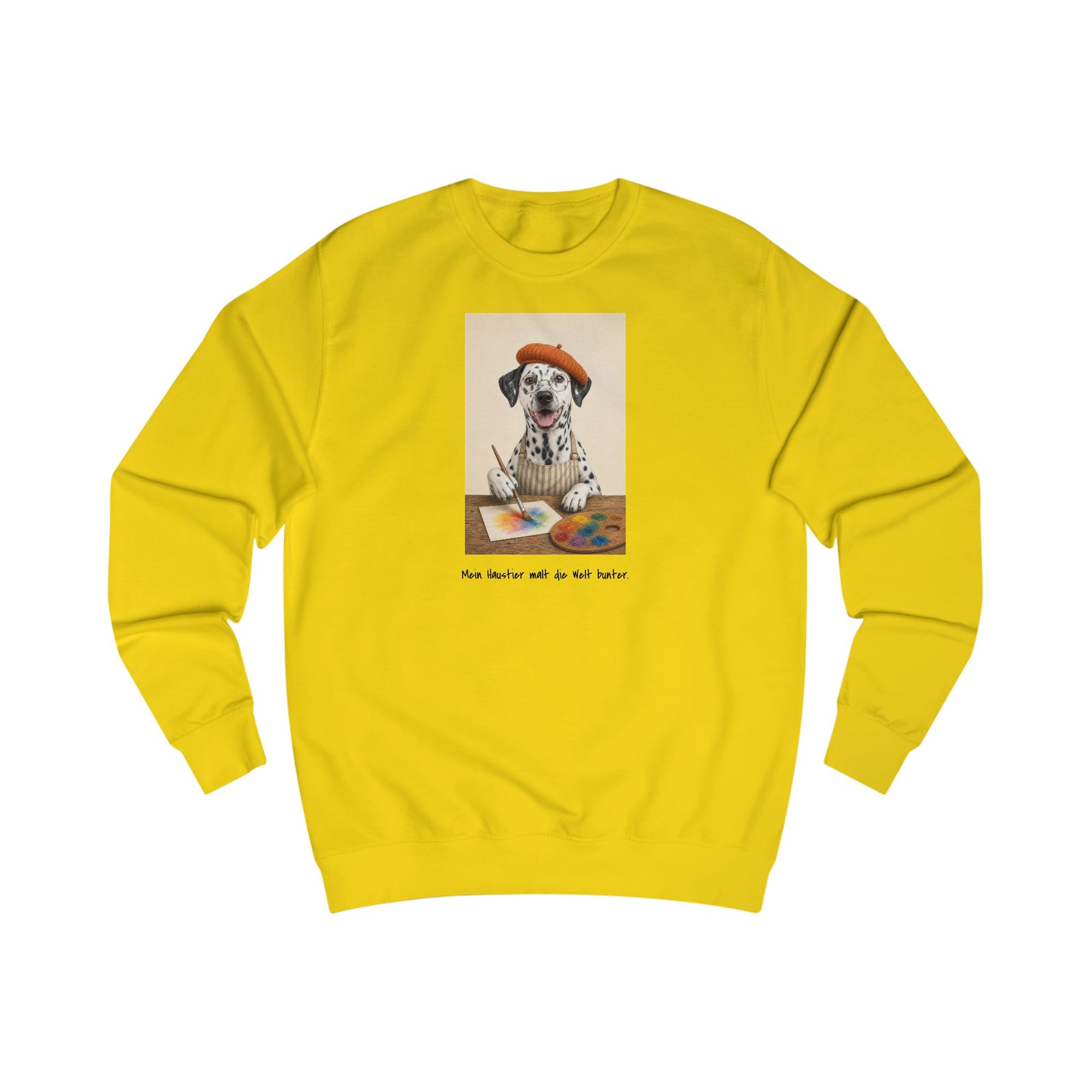 Personalisiertes Sweatshirt mit Haustier – The Artist