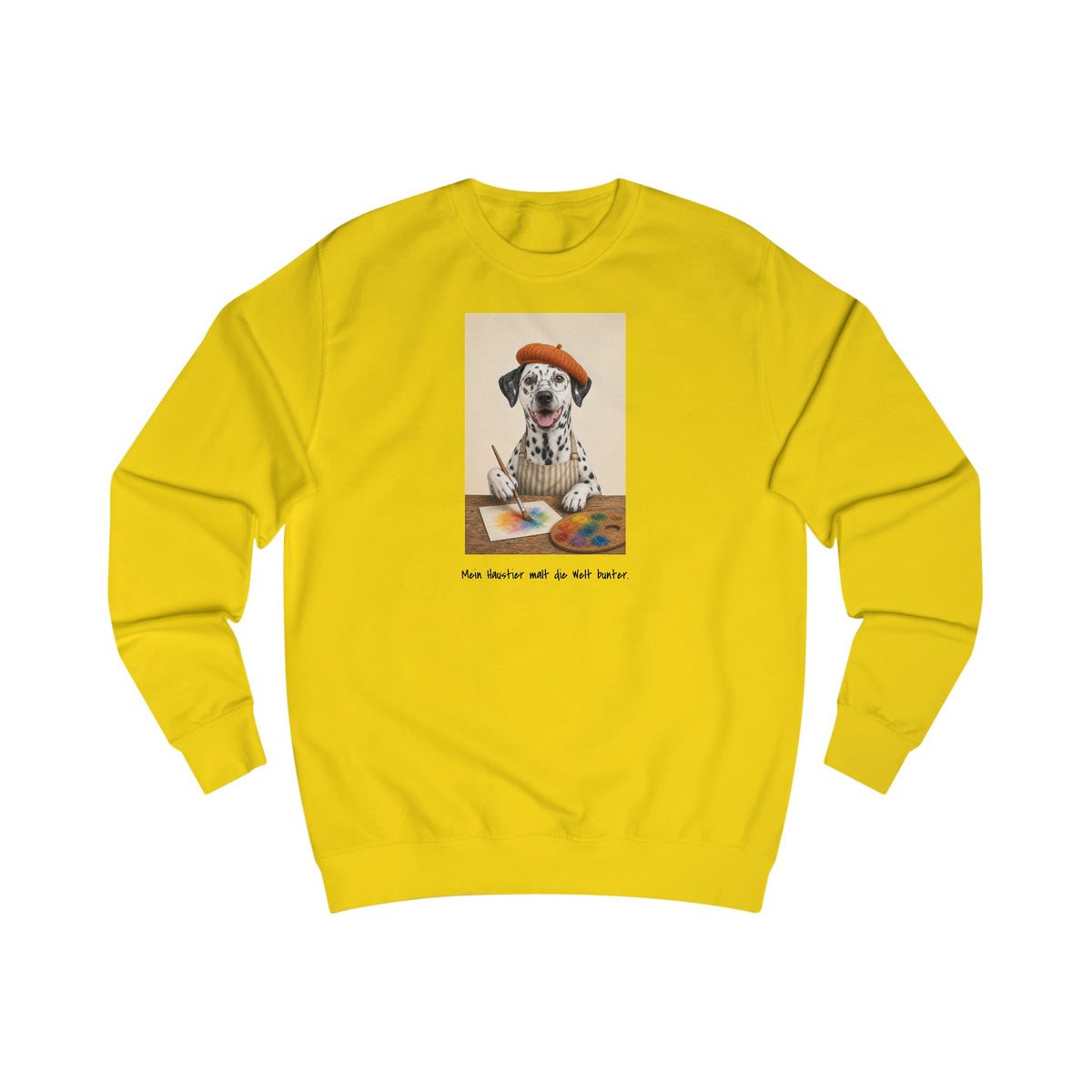 Personalisiertes Sweatshirt mit Haustier – The Artist