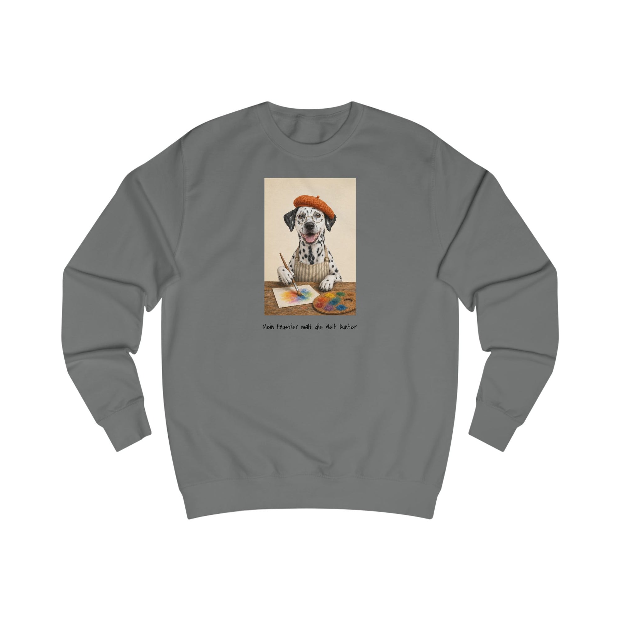 Personalisiertes Sweatshirt mit Haustier – The Artist