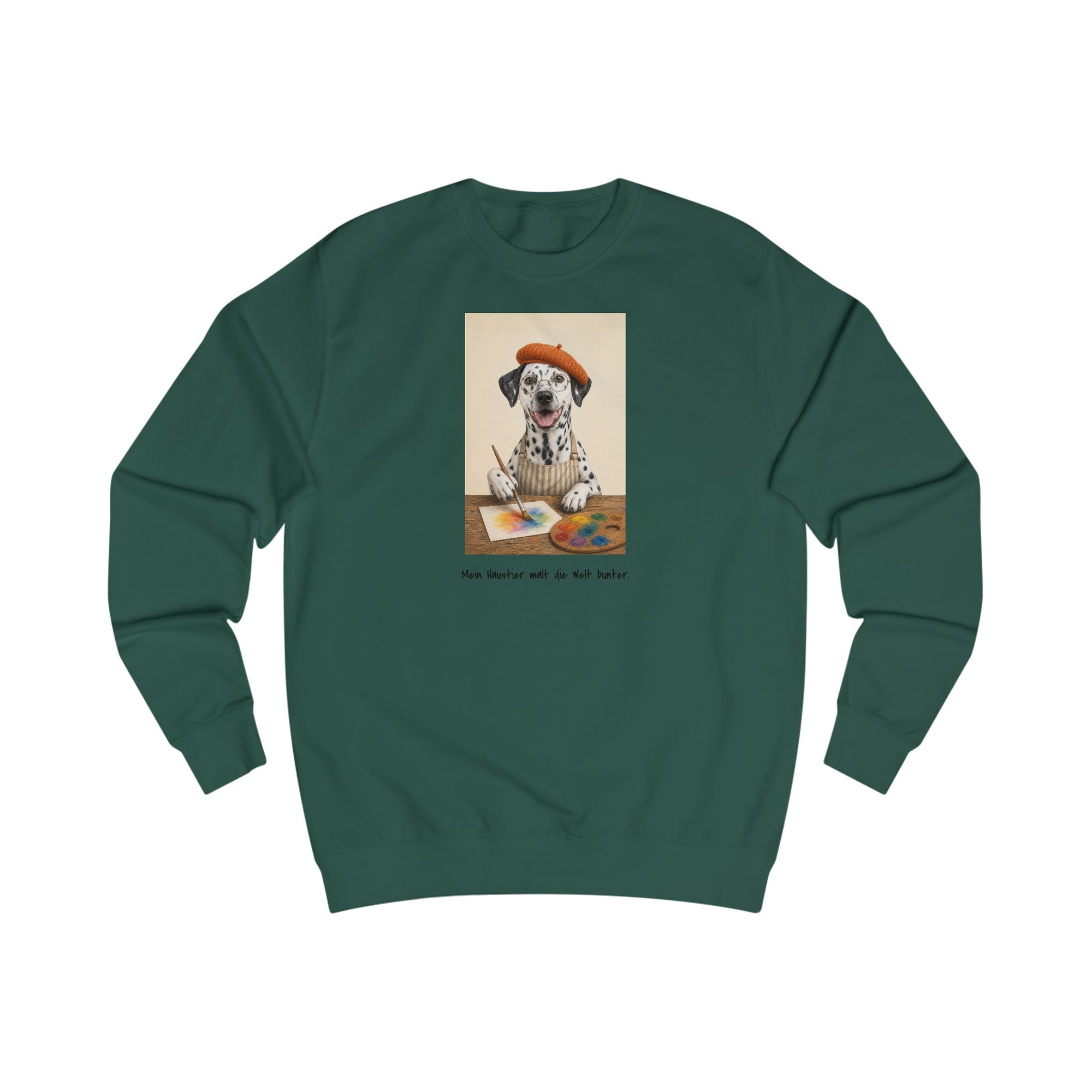 Personalisiertes Sweatshirt mit Haustier – The Artist