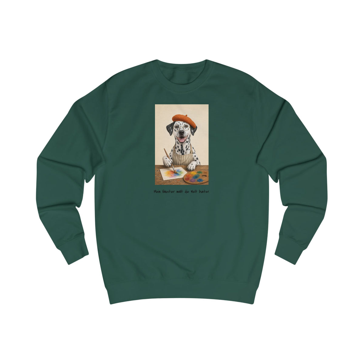 Personalisiertes Sweatshirt mit Haustier – The Artist