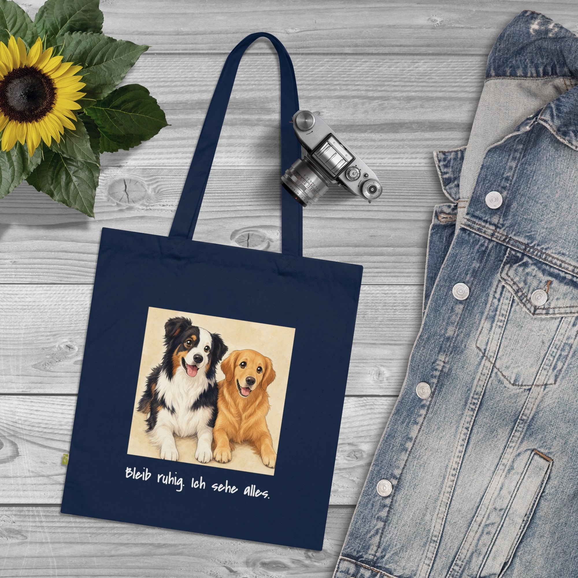 Personalisierte Baumwolltasche mit Haustier – Manga