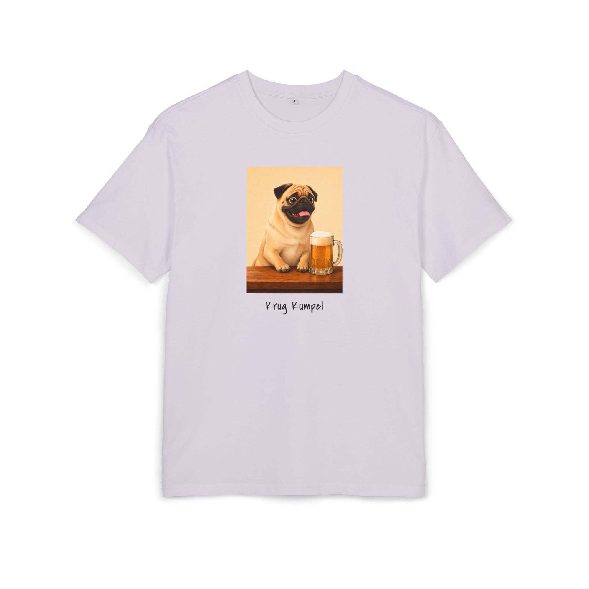 Personalisiertes Oversized Unisex T-Shirt mit Haustier – Cheers
