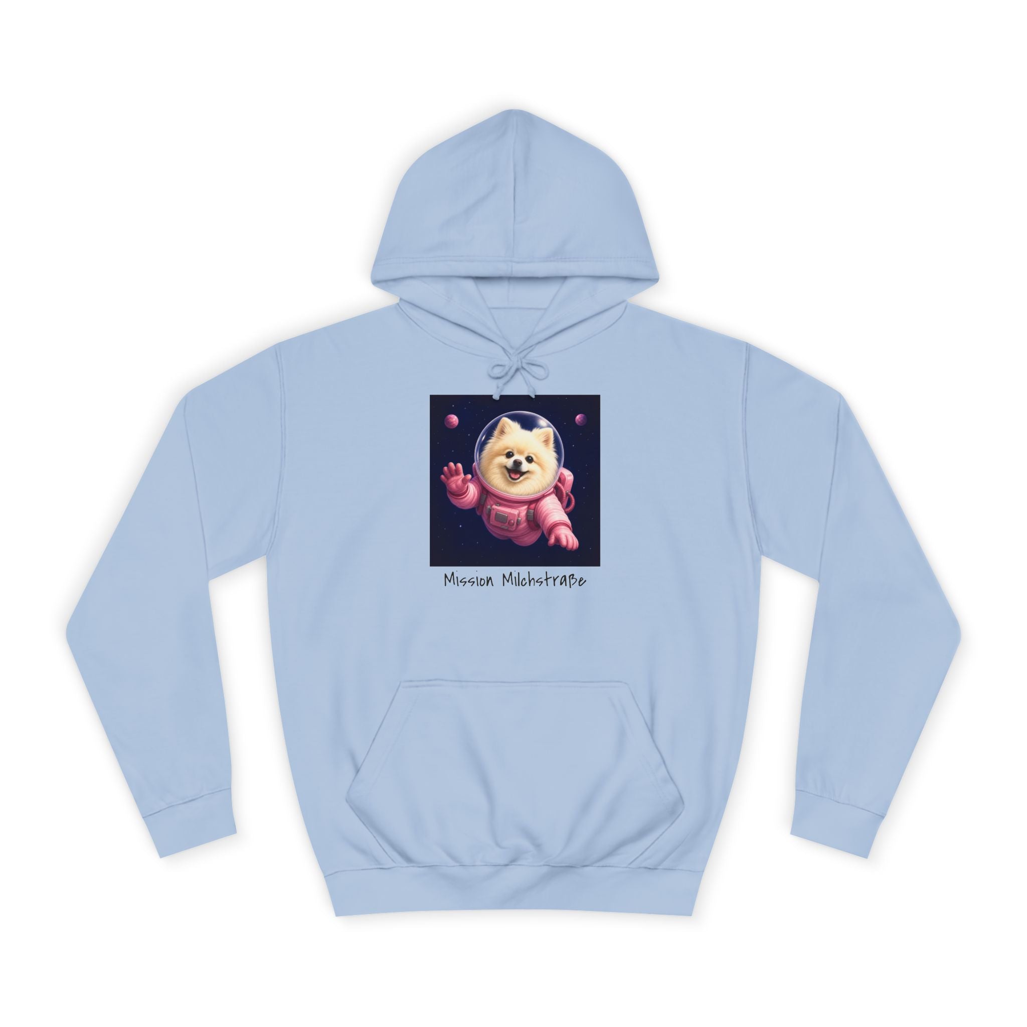 Personalisierter Unisex Hoodie mit Haustier – Astronaut