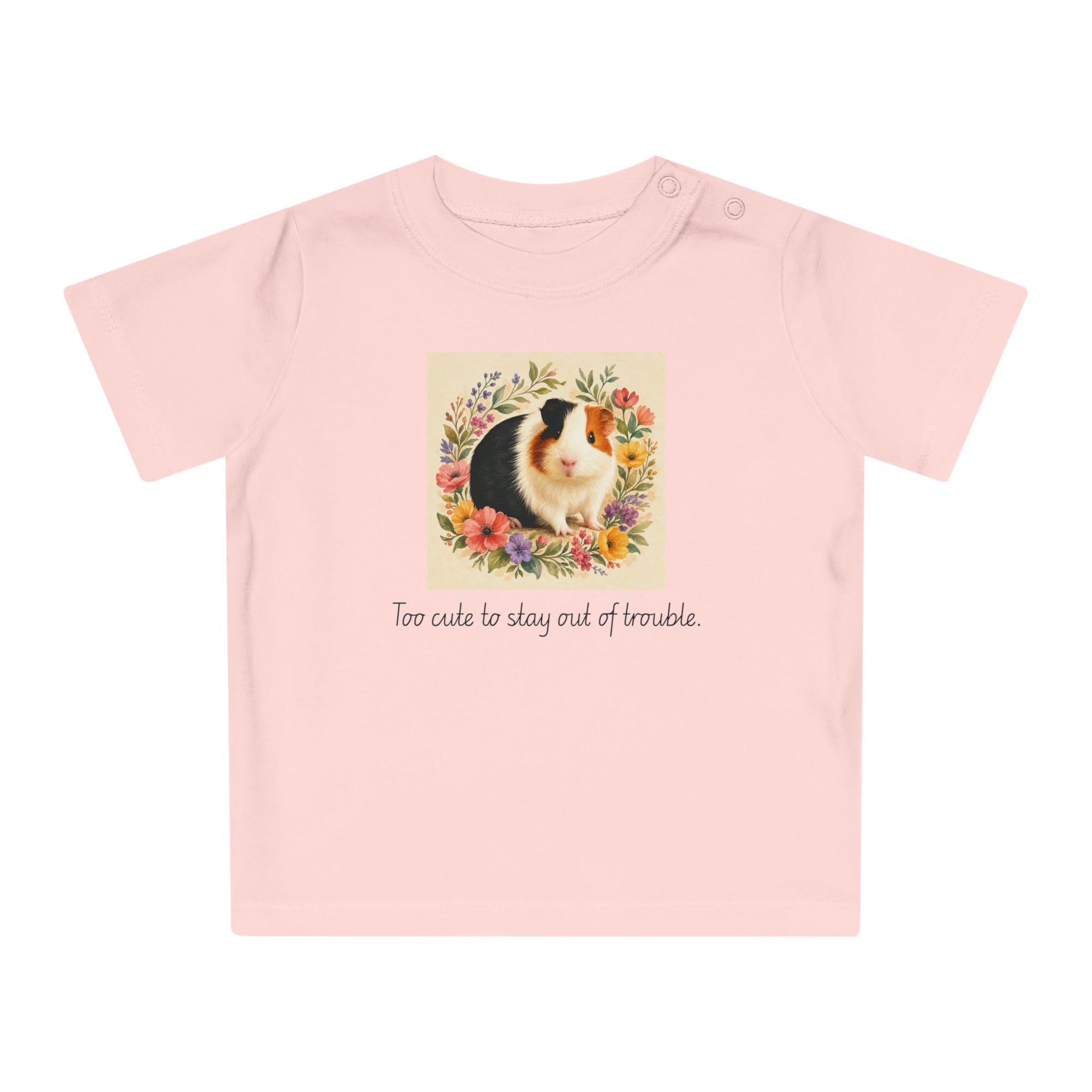 Personalisiertes Baby T-Shirt mit Haustier – Flora & Fauna