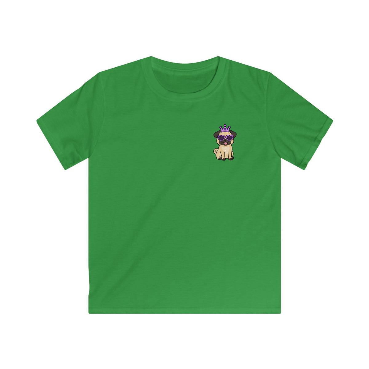 Personalisiertes Kinder T-Shirt mit Haustier – Purple Queen