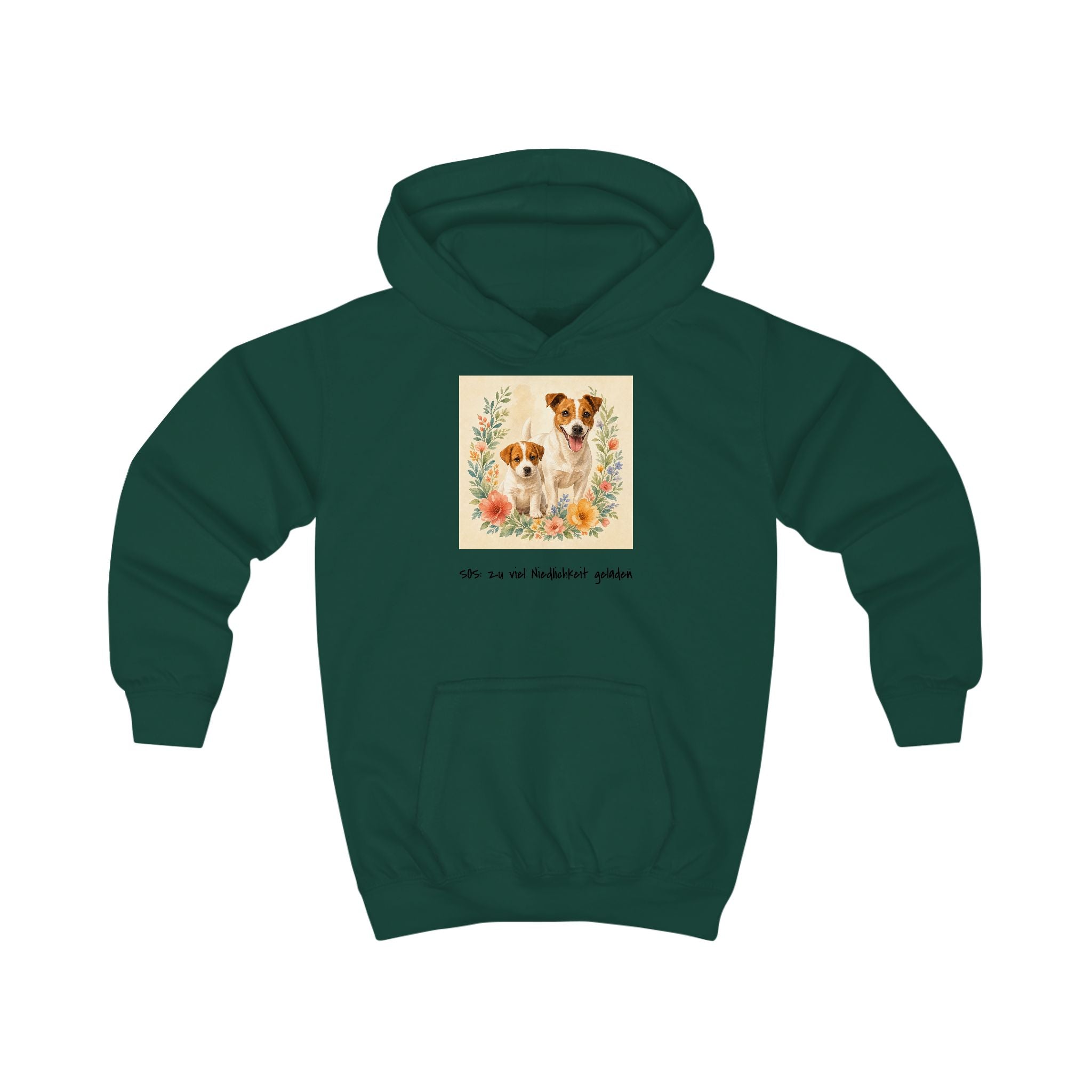 Personalisierter Kinder-Hoodie mit Haustier – Flora & Fauna