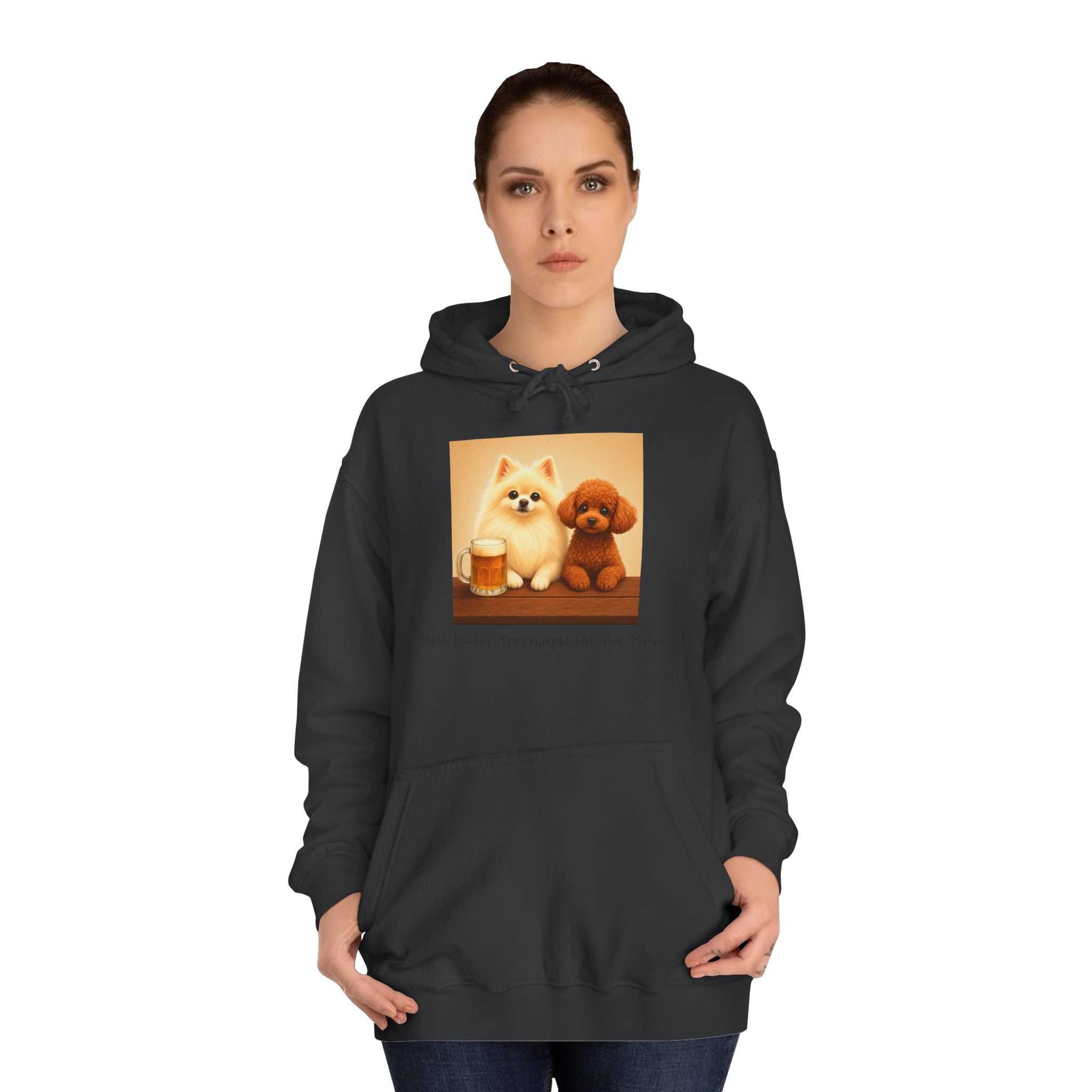 Personalisierter Unisex Hoodie mit Haustier – Cheers