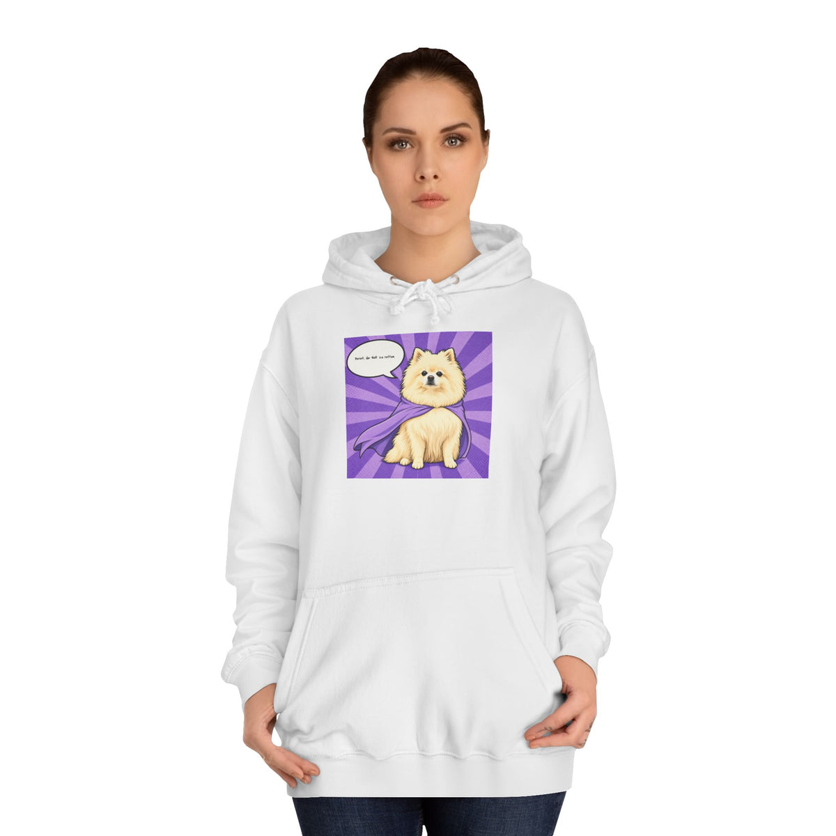 Personalisierter Unisex Hoodie mit Haustier – Hero