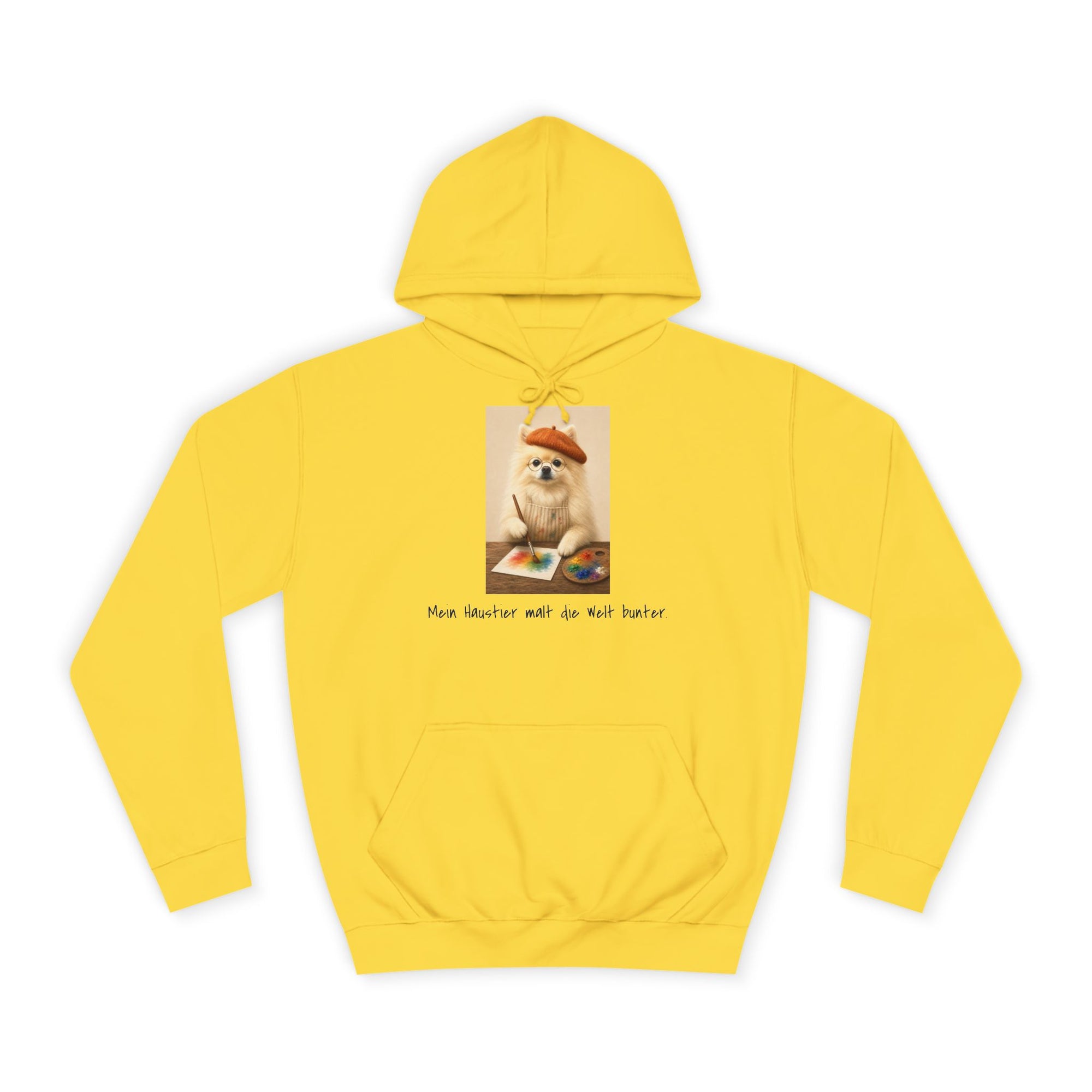 Personalisierter Unisex Hoodie mit Haustier – The Artist