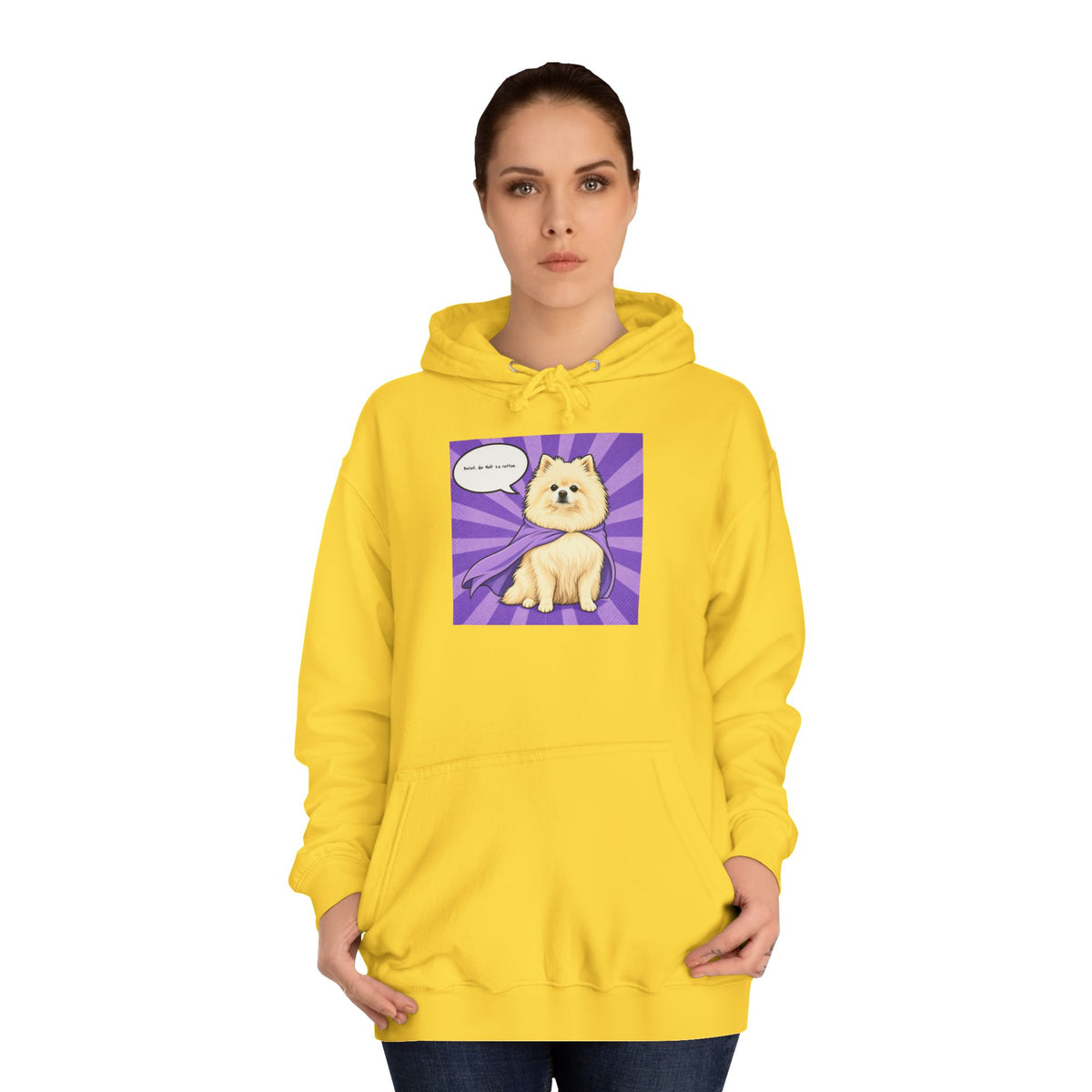 Personalisierter Unisex Hoodie mit Haustier – Hero