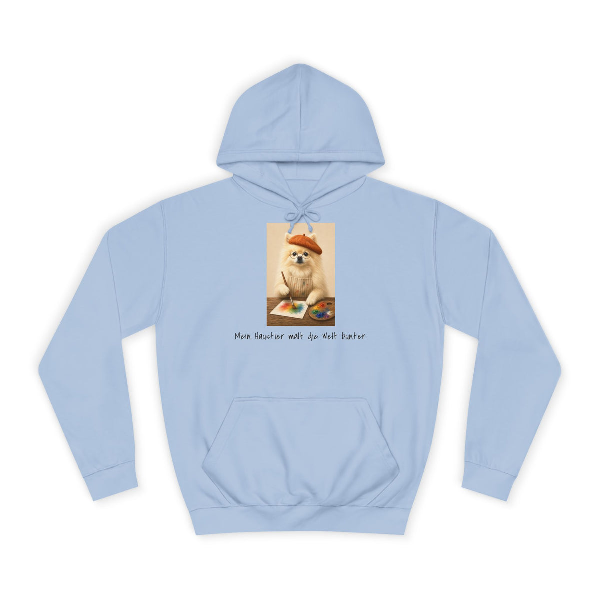 Personalisierter Unisex Hoodie mit Haustier – The Artist