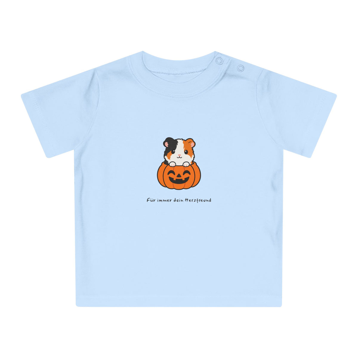 Personalisiertes Baby T-Shirt mit Haustier – Halloween Pet