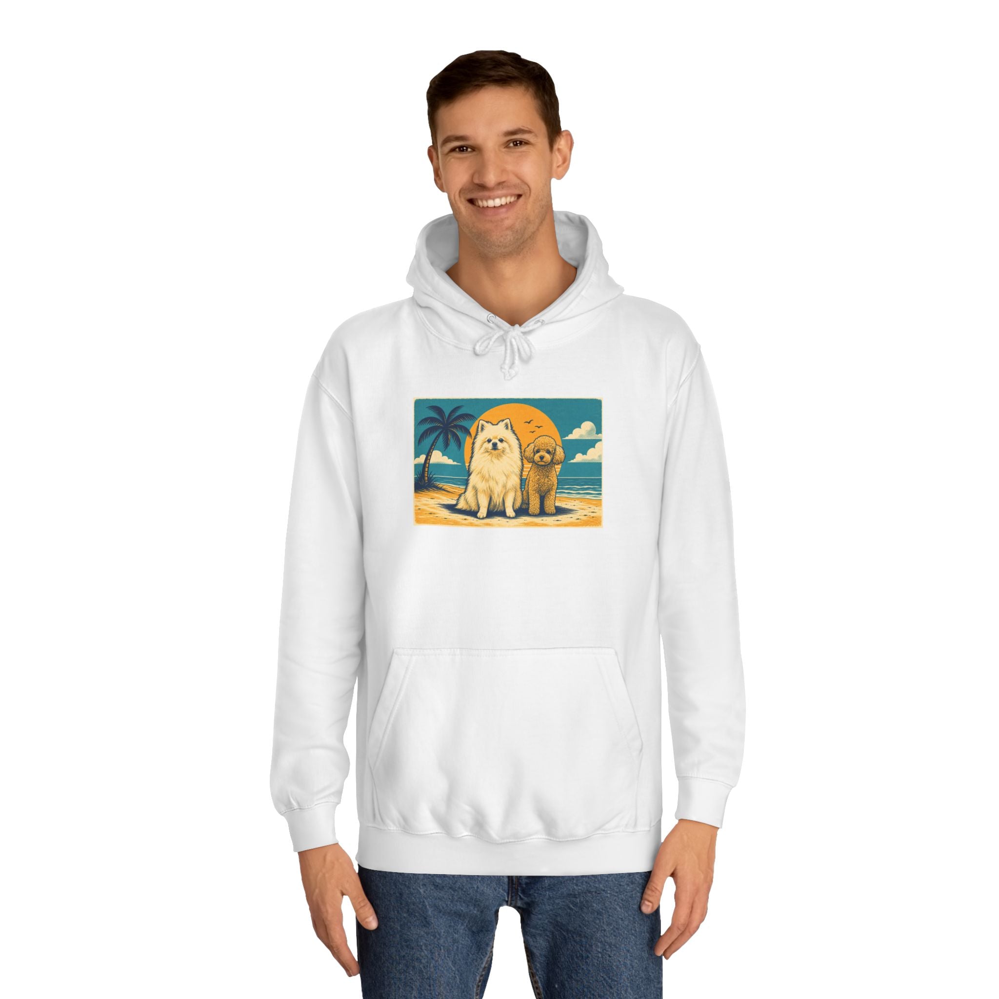 Personalisierter Unisex Hoodie mit Haustier – Summer Vibes