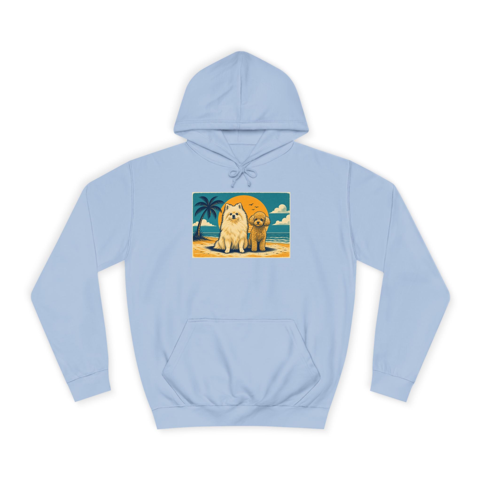 Personalisierter Unisex Hoodie mit Haustier – Summer Vibes