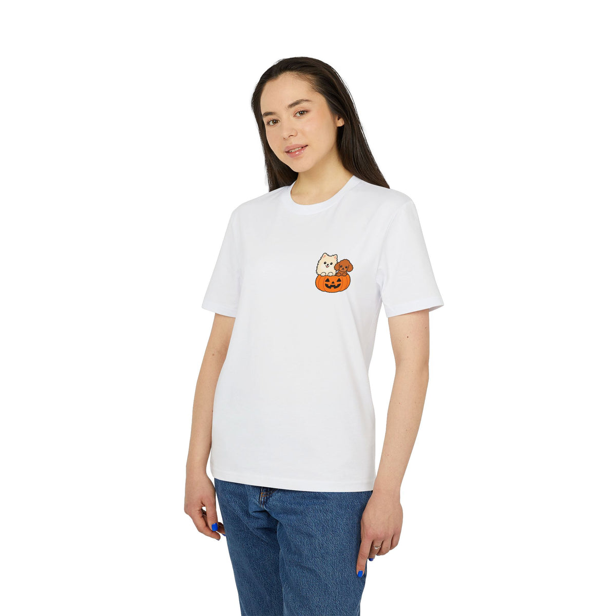 Personalisiertes Unisex T-Shirt mit Haustier – Halloween Pet