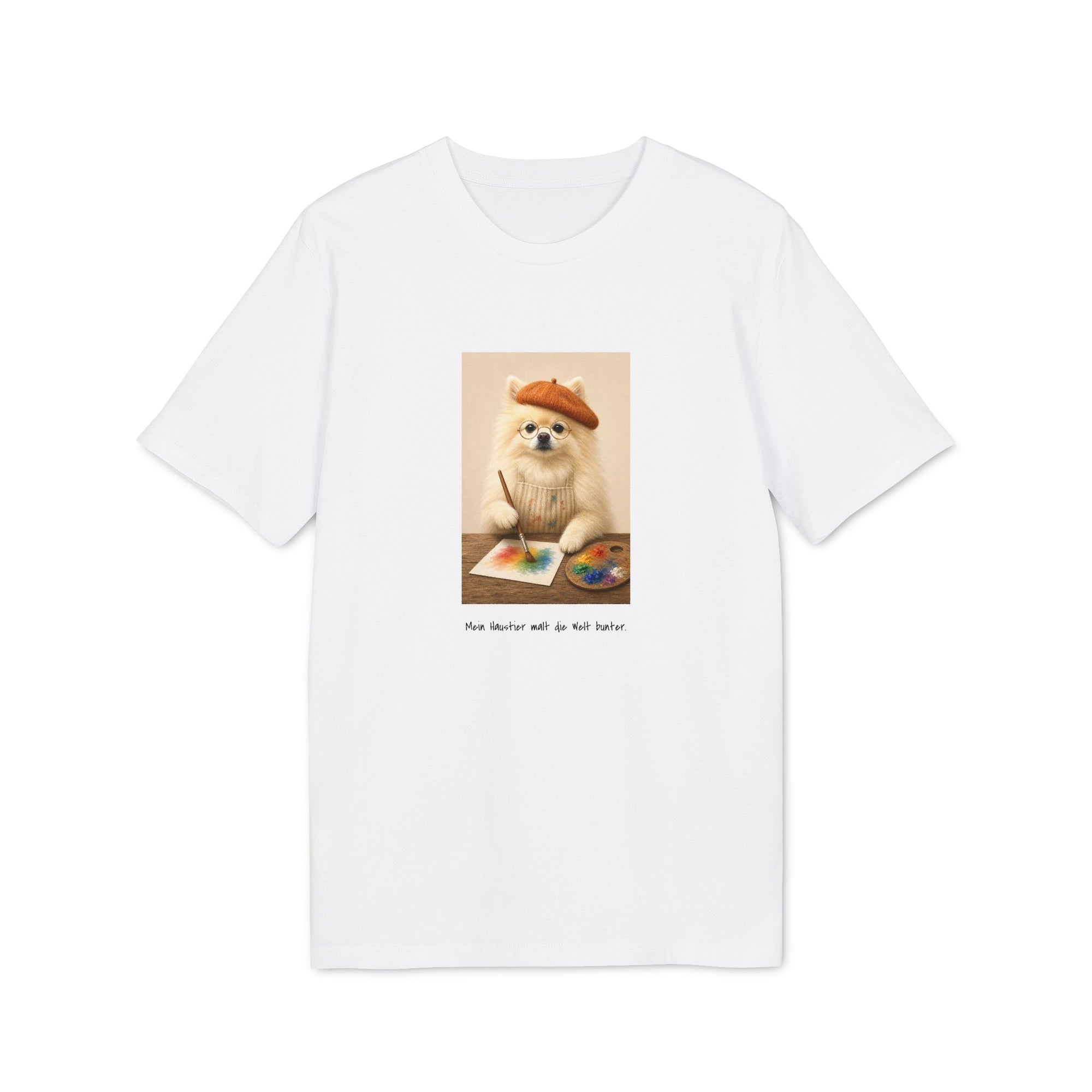 Personalisiertes Unisex T-Shirt mit Haustier – The Artist