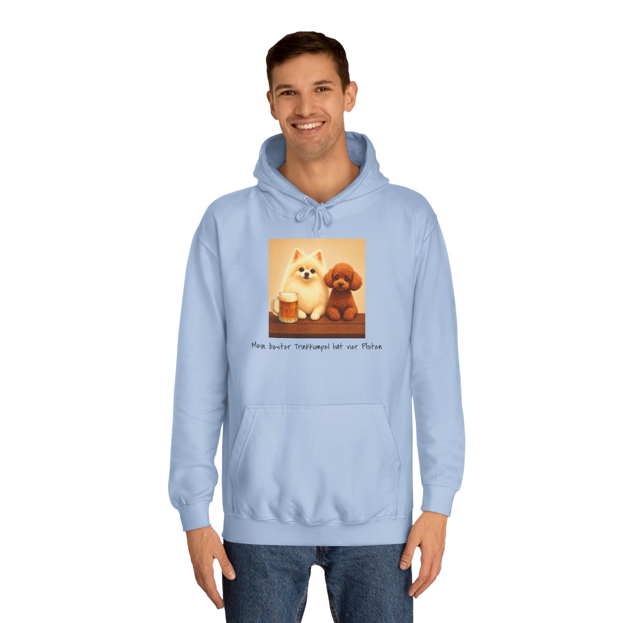 Personalisierter Unisex Hoodie mit Haustier – Cheers