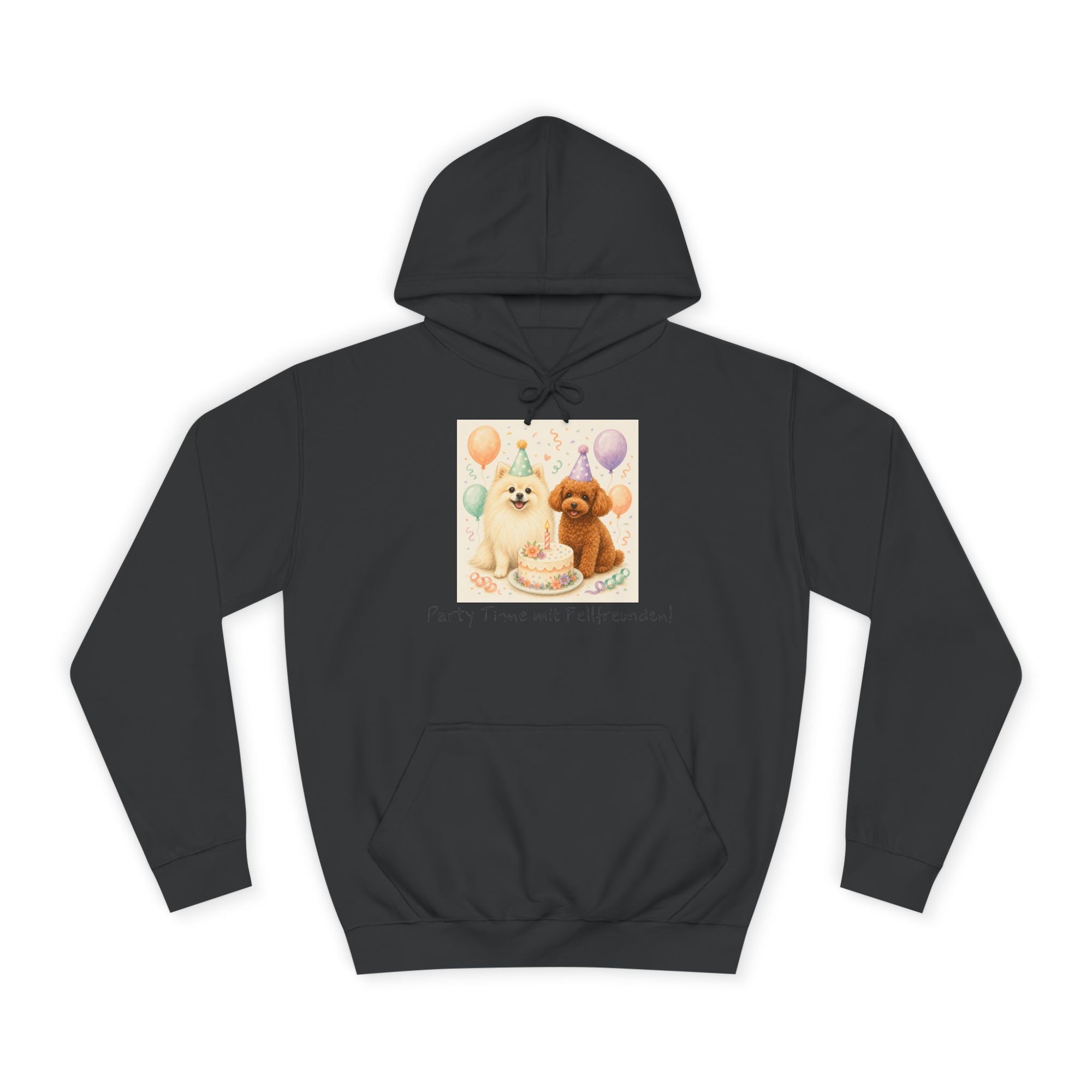 Personalisierter Unisex Hoodie mit Haustier – Birthday Time