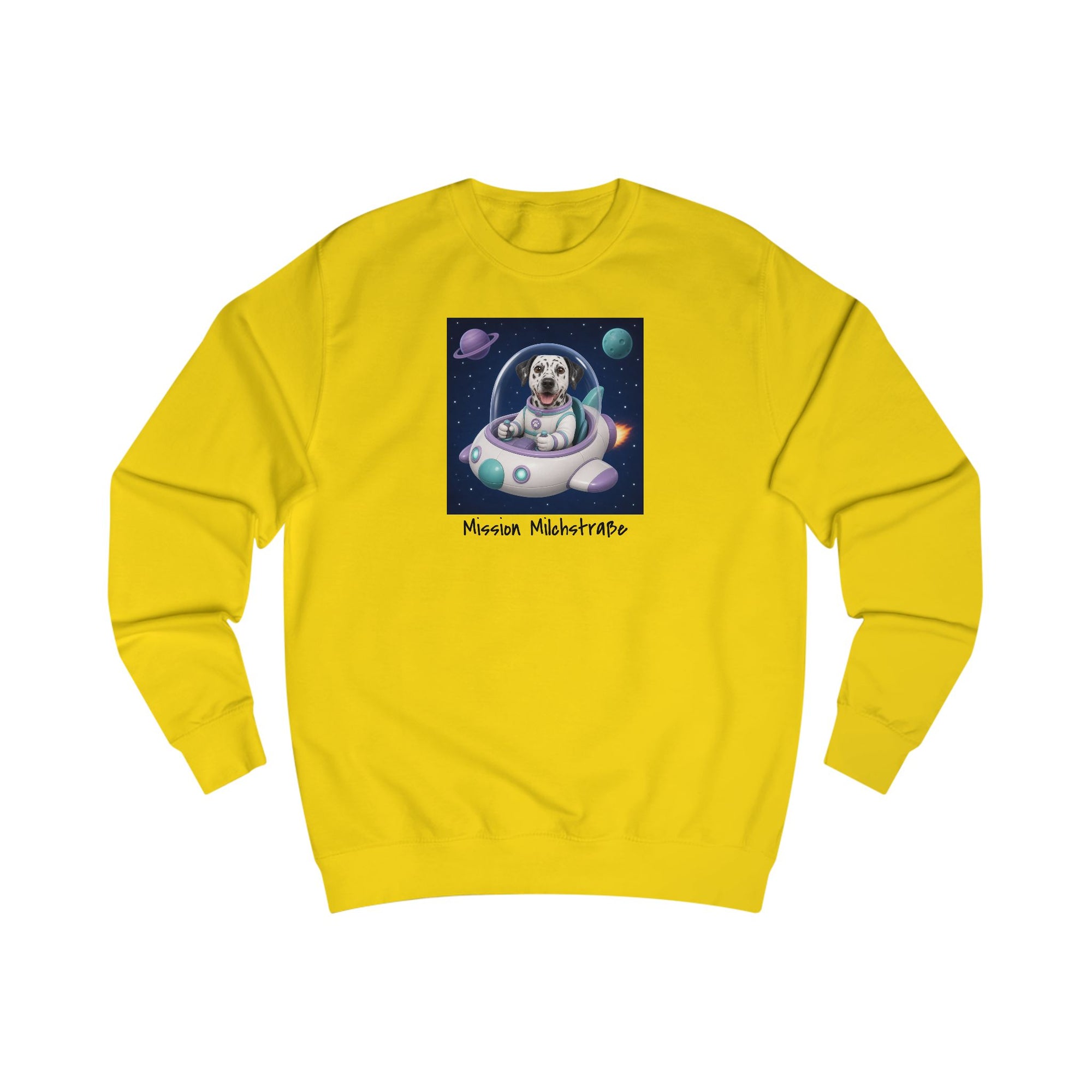 Personalisiertes Sweatshirt mit Haustier – Spaceship