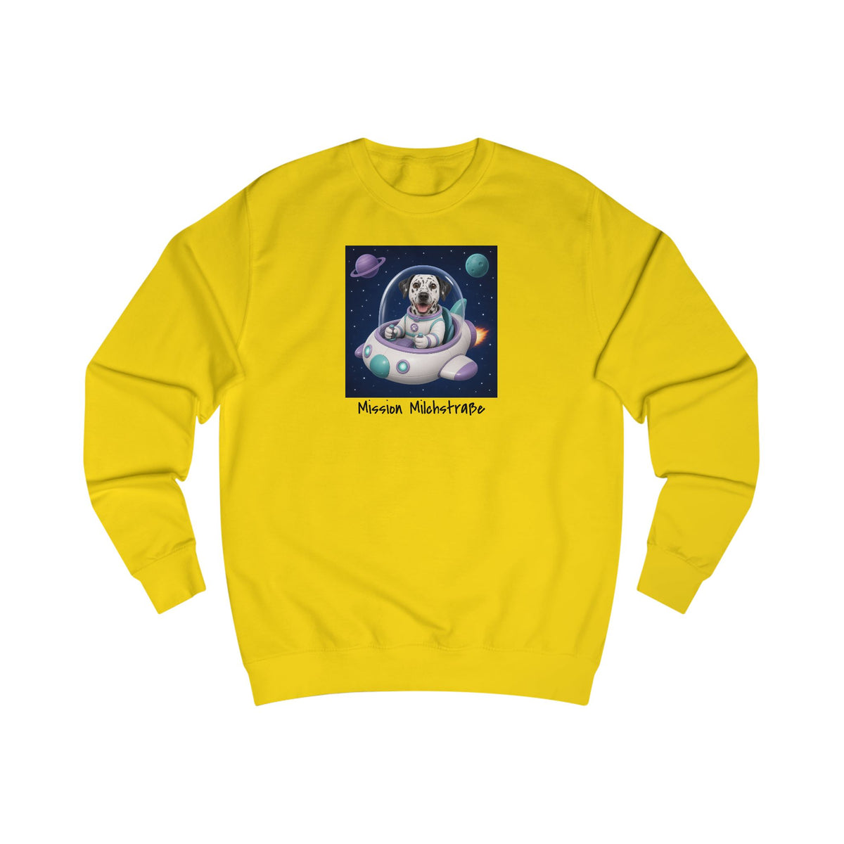 Personalisiertes Sweatshirt mit Haustier – Spaceship