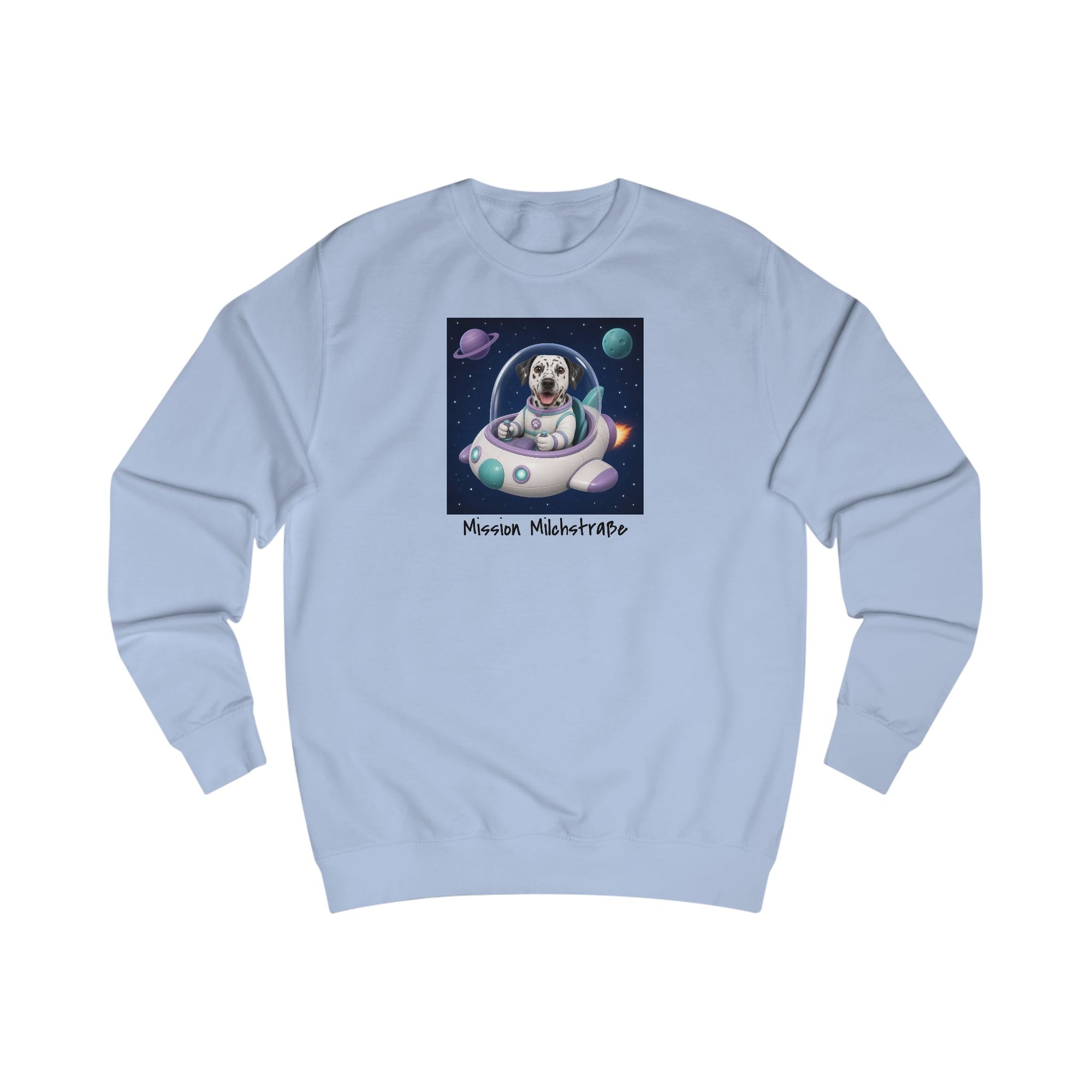 Personalisiertes Sweatshirt mit Haustier – Spaceship