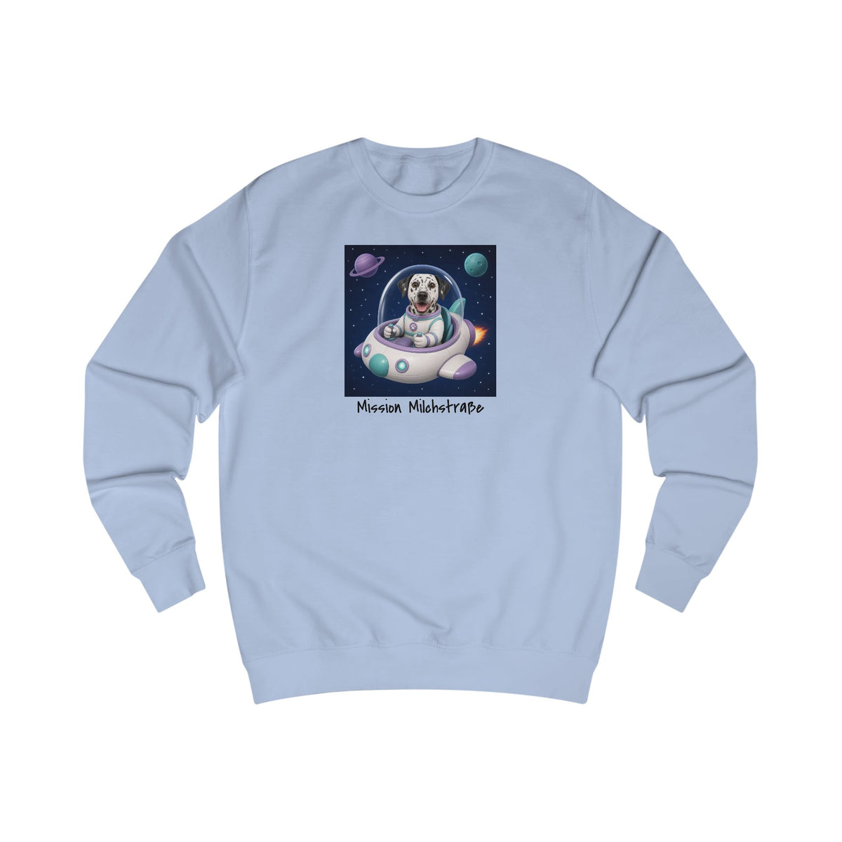 Personalisiertes Sweatshirt mit Haustier – Spaceship