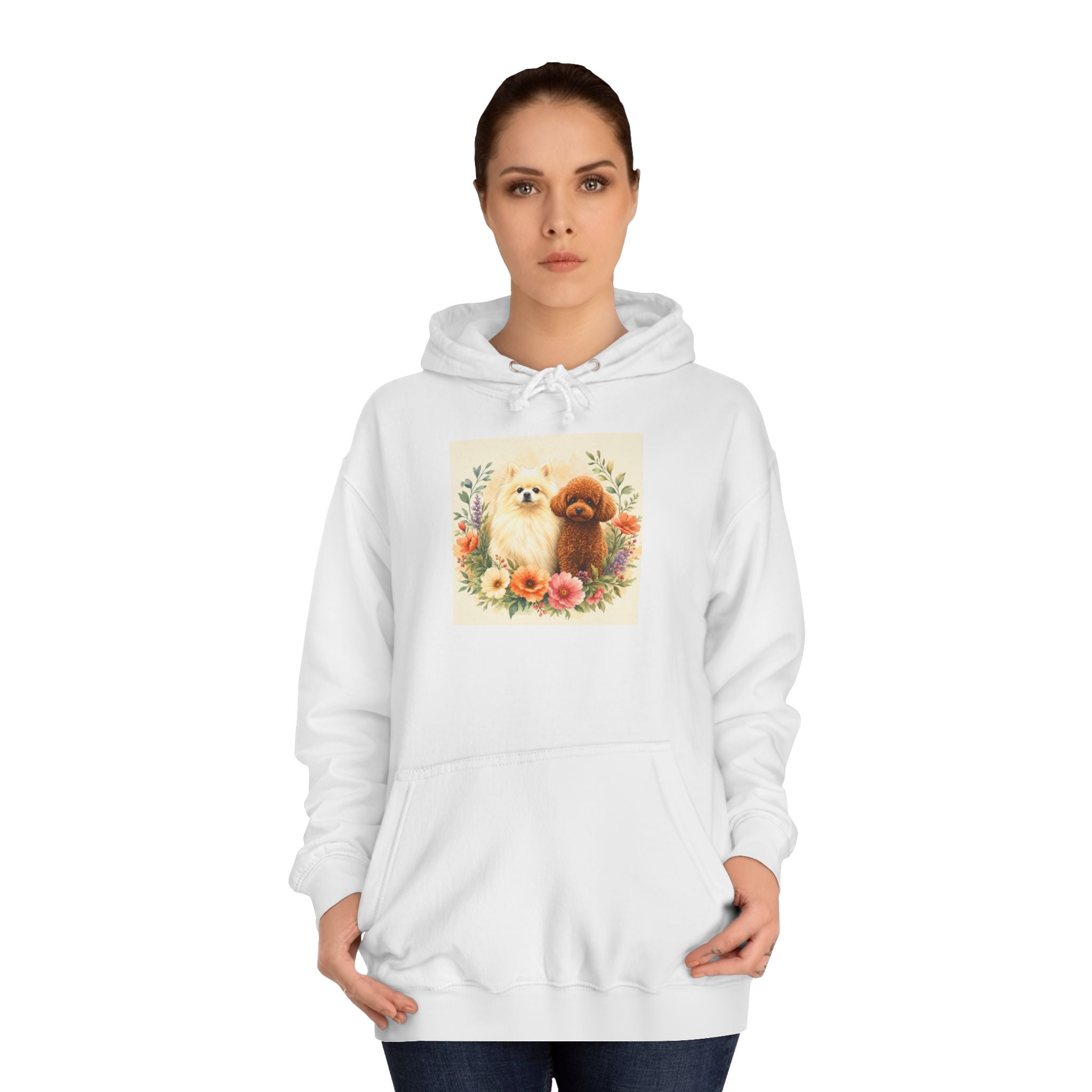Personalisierter Unisex Hoodie mit Haustier – Flora & Fauna