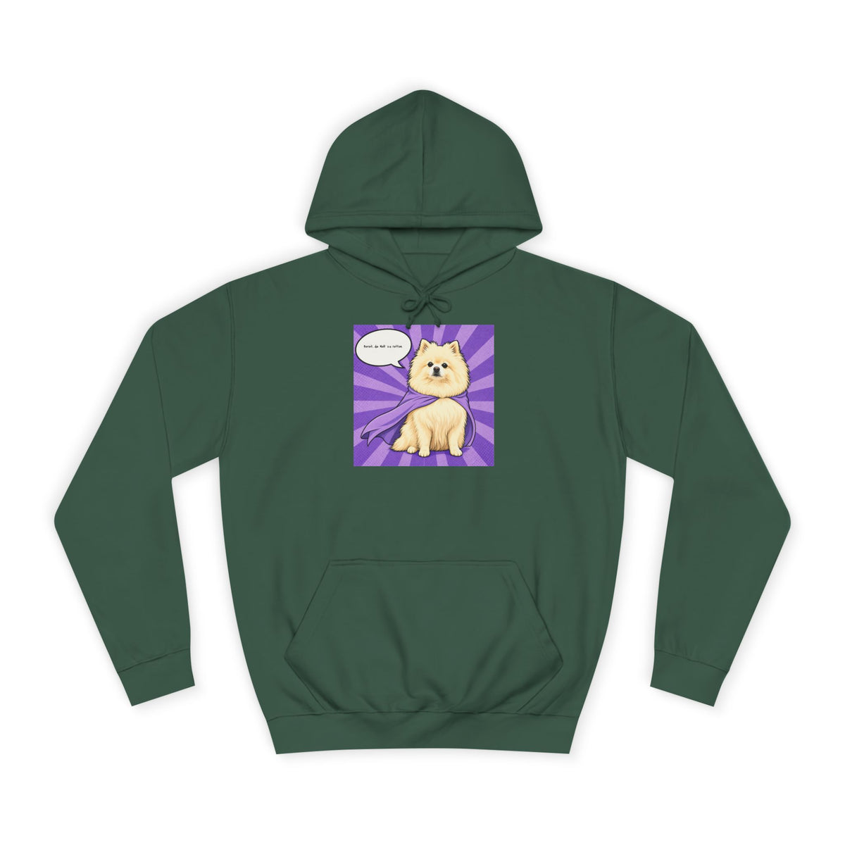 Personalisierter Unisex Hoodie mit Haustier – Hero