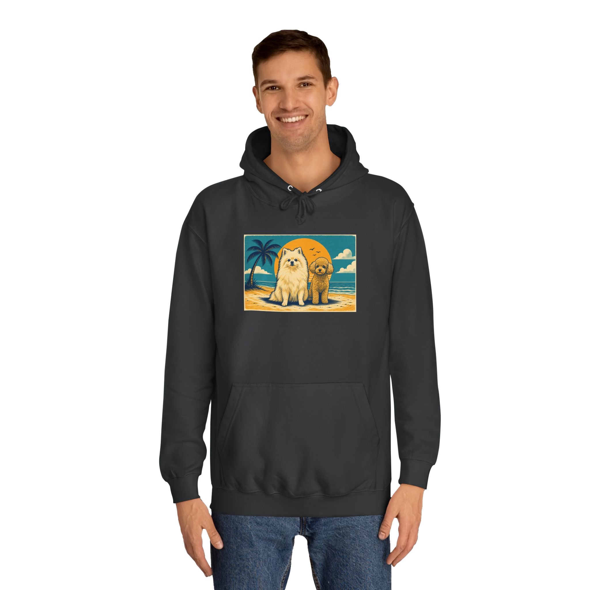Personalisierter Unisex Hoodie mit Haustier – Summer Vibes
