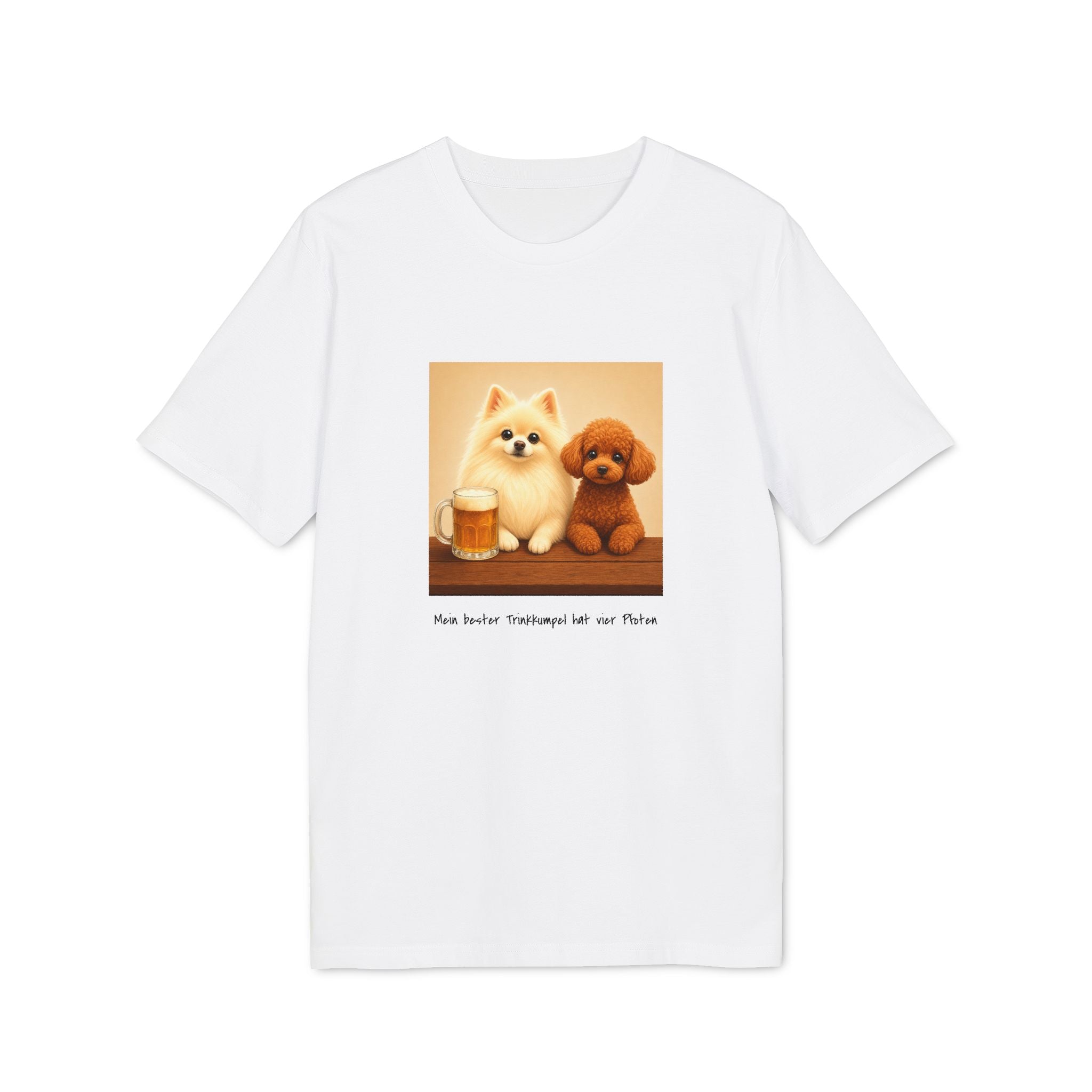 Personalisiertes Unisex T-Shirt mit Haustier – Cheers