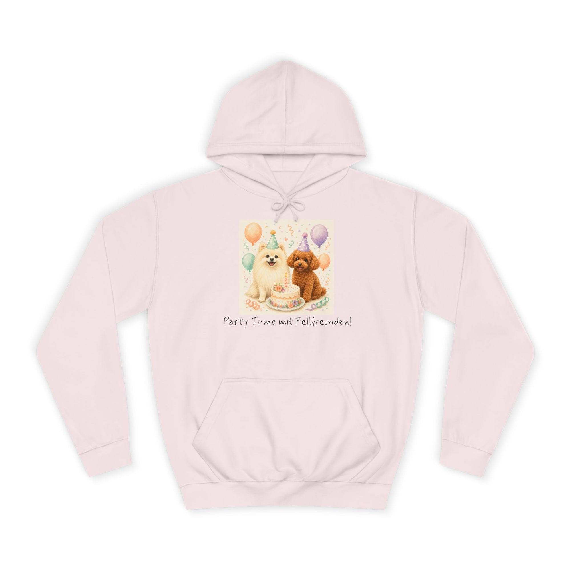 Personalisierter Unisex Hoodie mit Haustier – Birthday Time