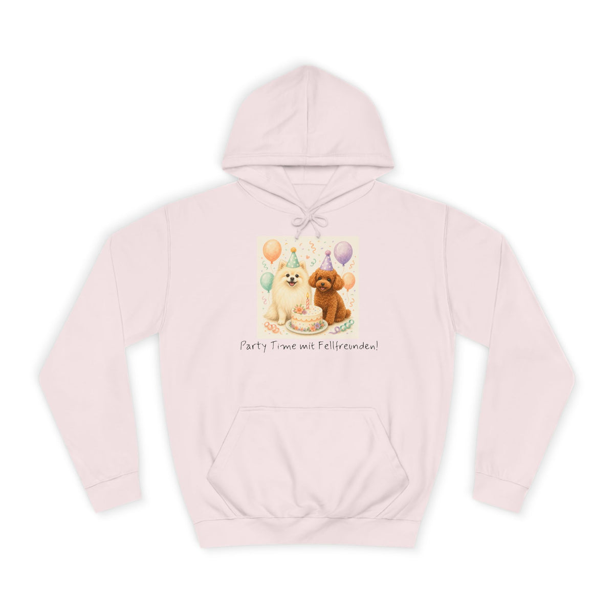 Personalisierter Unisex Hoodie mit Haustier – Birthday Time