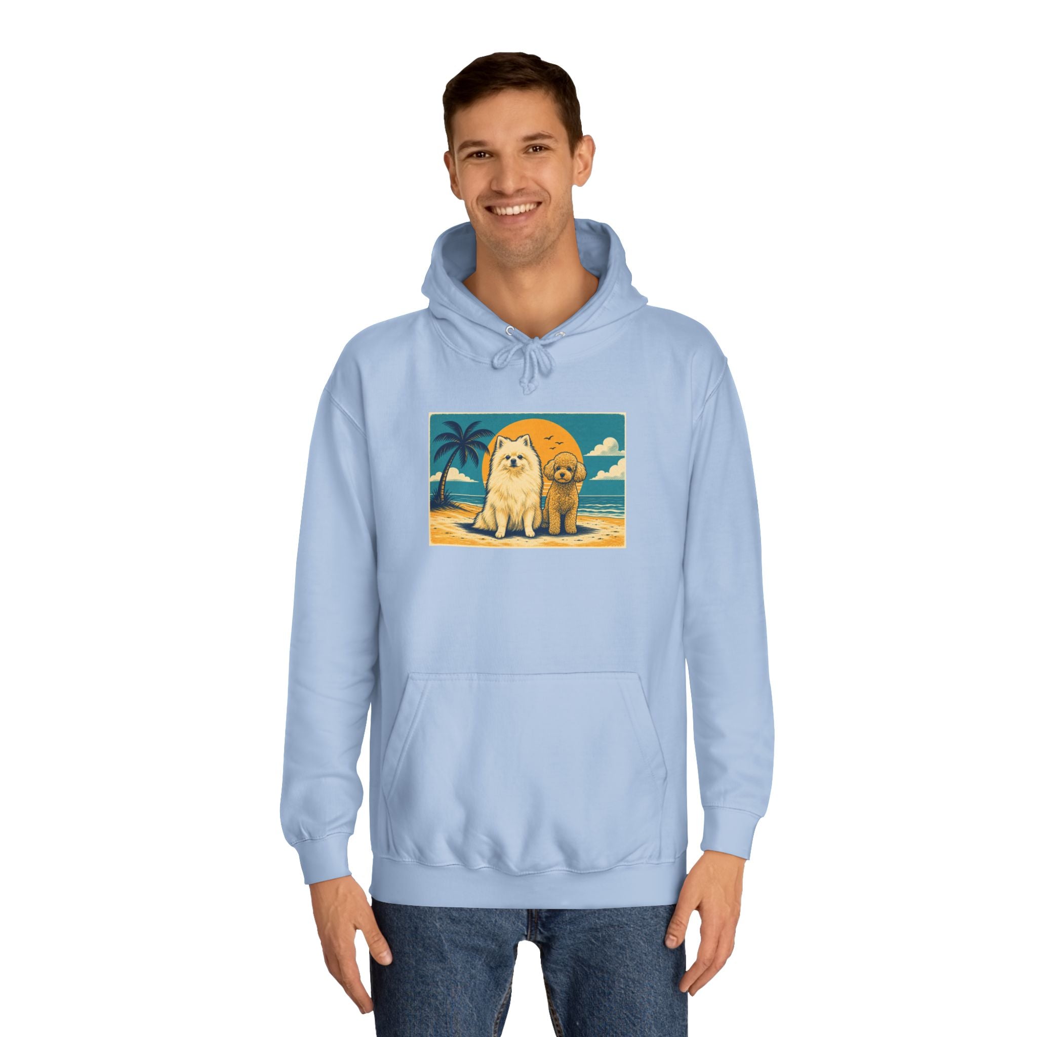 Personalisierter Unisex Hoodie mit Haustier – Summer Vibes