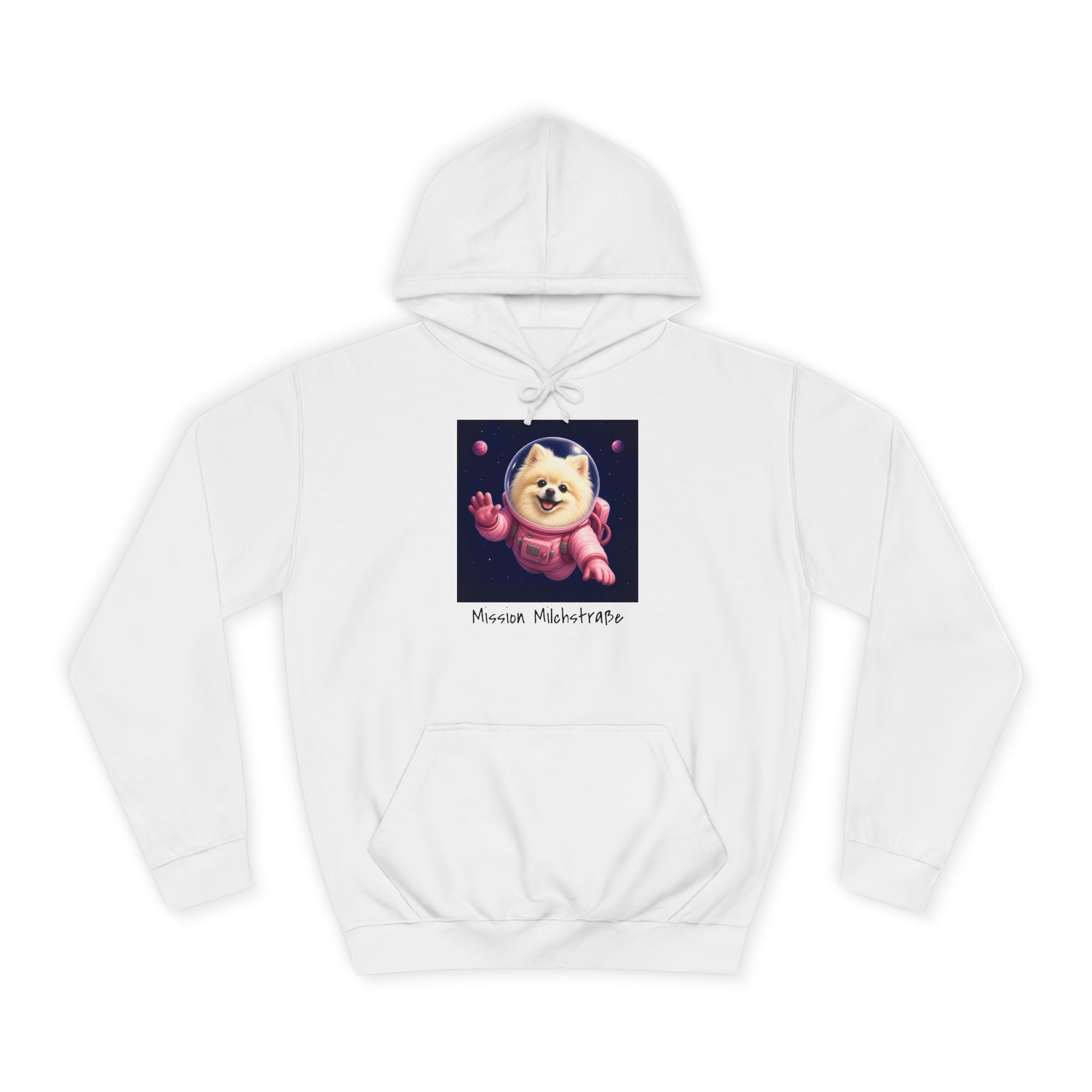 Personalisierter Unisex Hoodie mit Haustier – Astronaut