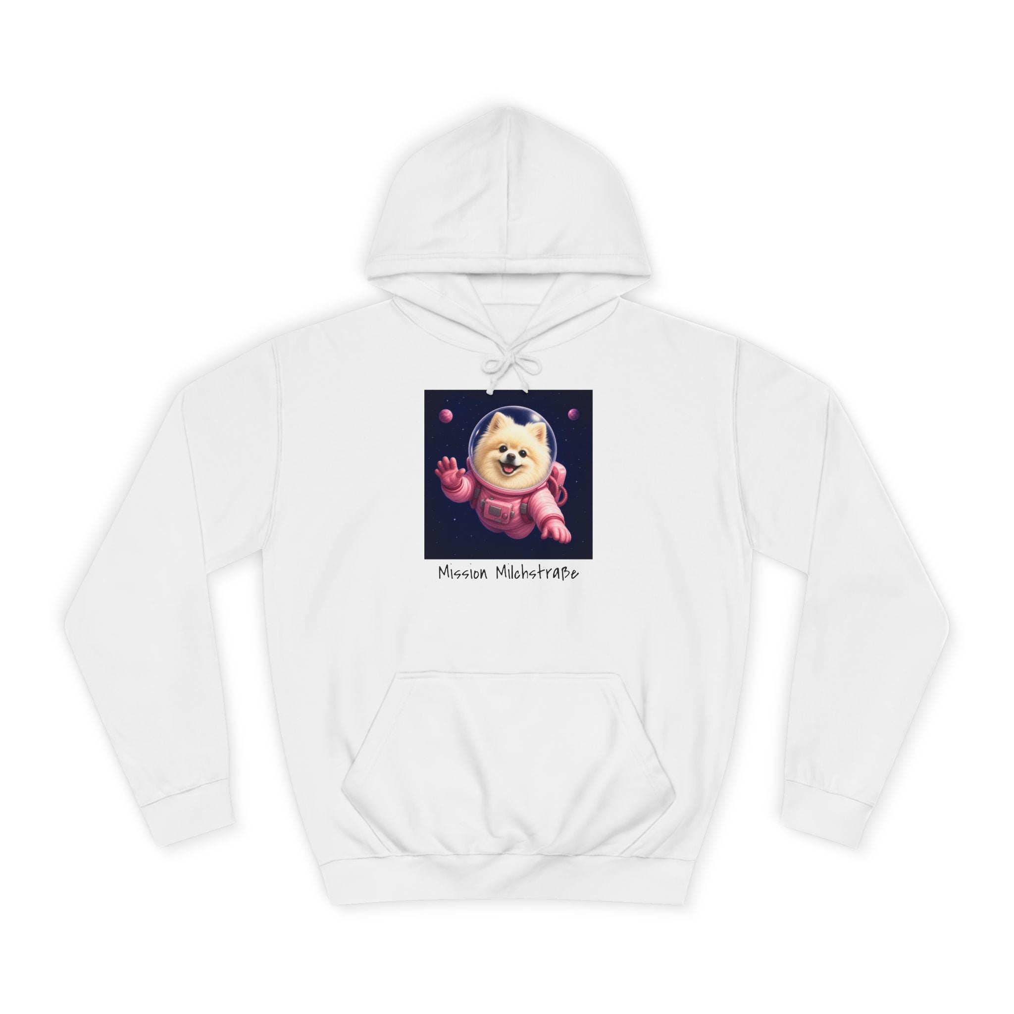 Personalisierter Unisex Hoodie mit Haustier – Astronaut