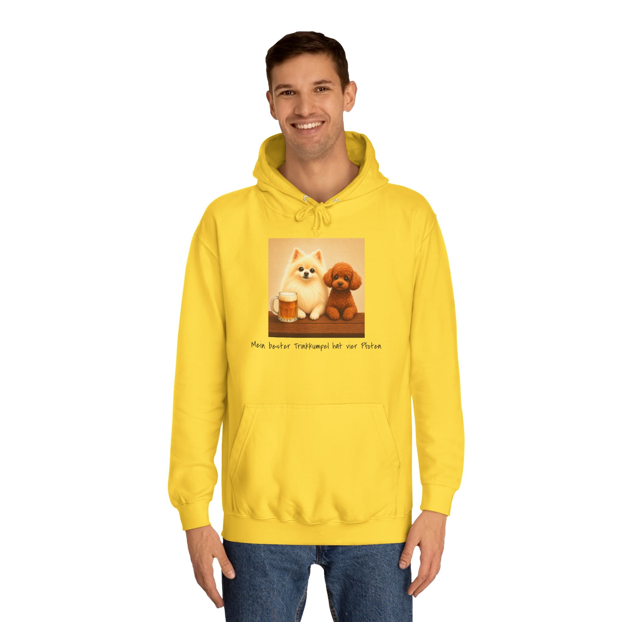 Personalisierter Unisex Hoodie mit Haustier – Cheers